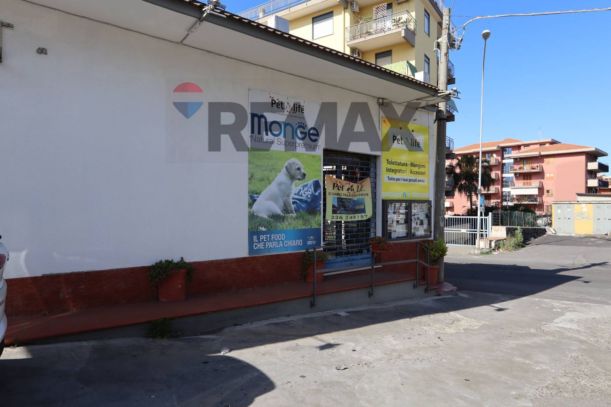 Edificio all'aperto