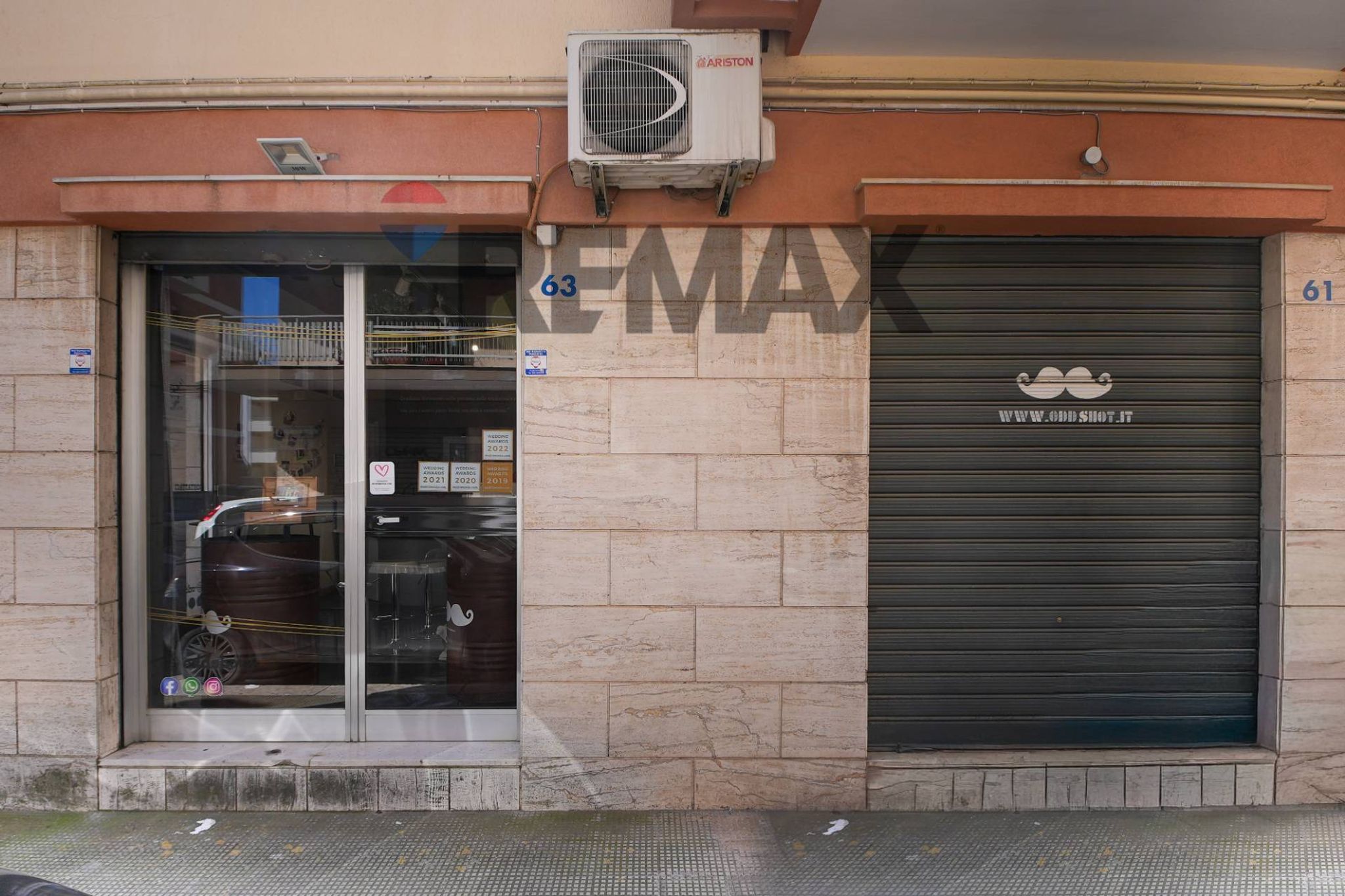 Edificio all'aperto