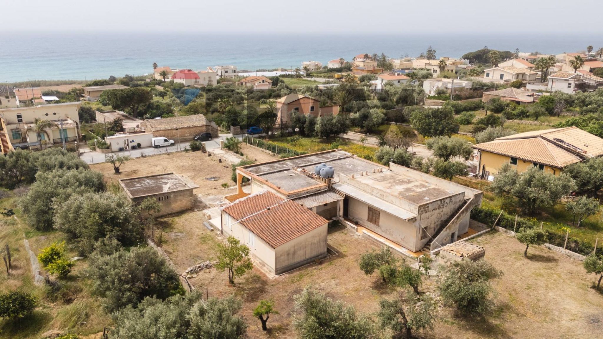 Edificio all'aperto