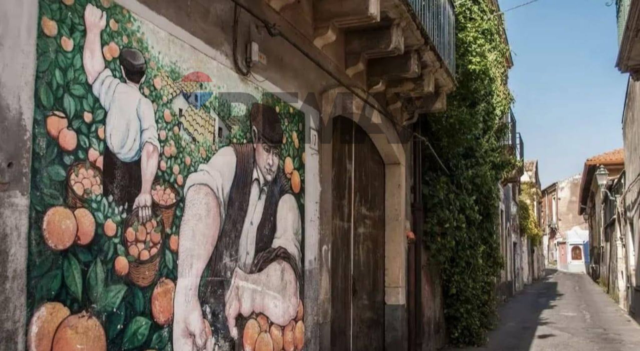 Edificio all'aperto