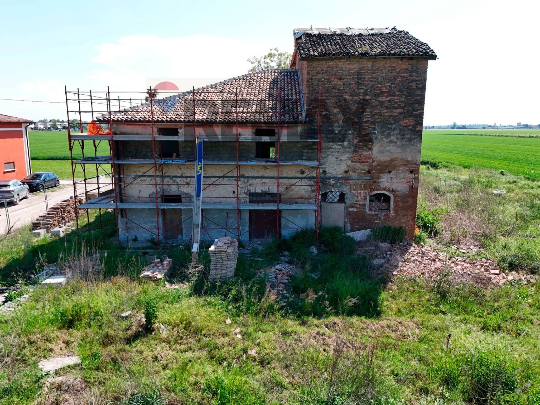 Edificio all'aperto