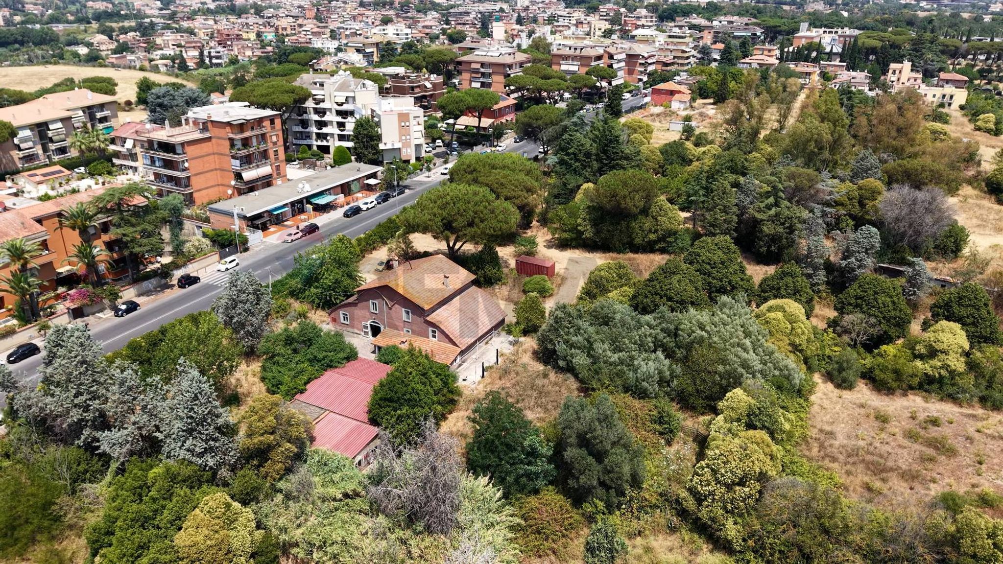 Edificio all'aperto