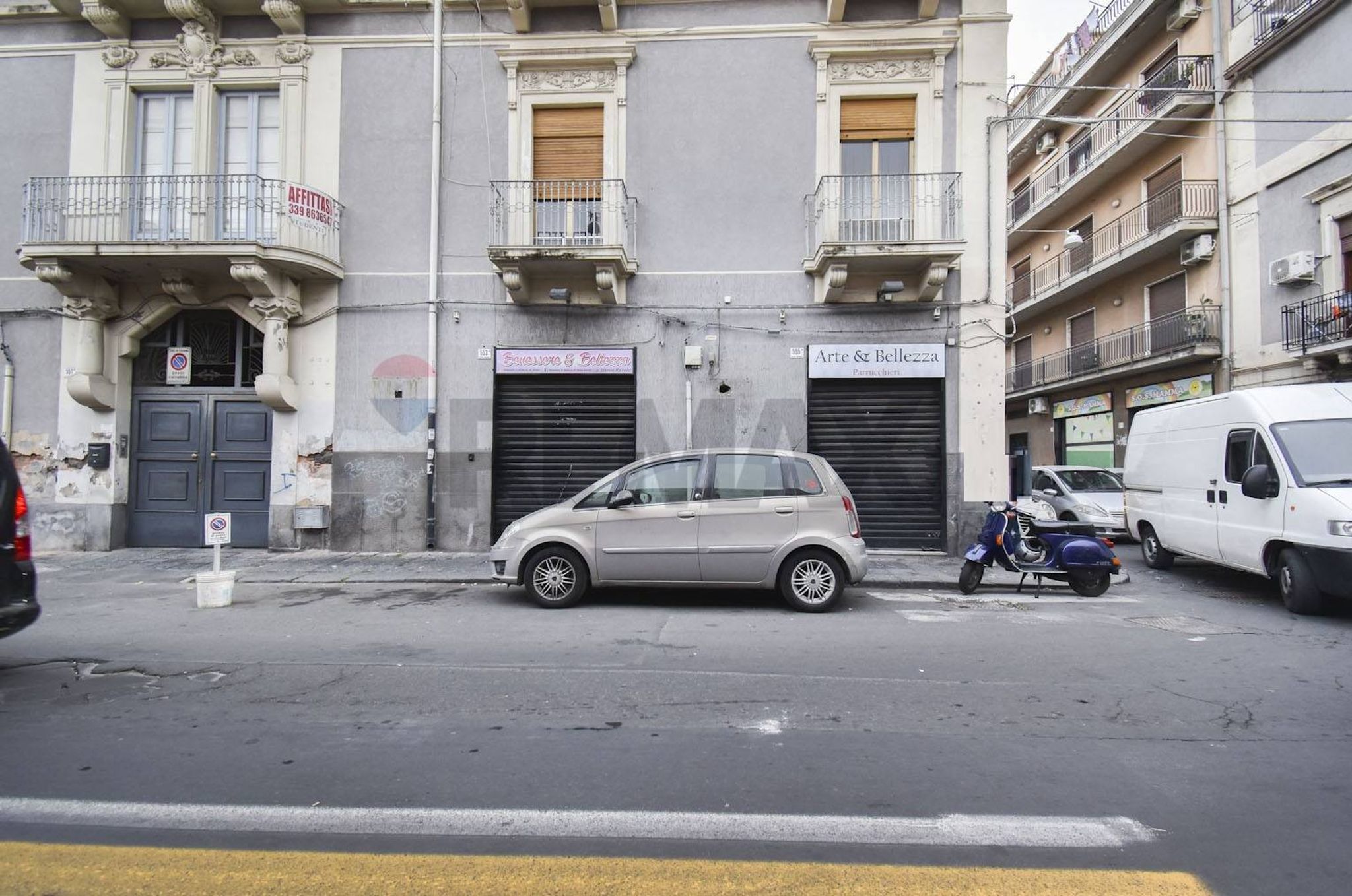 Edificio all'aperto