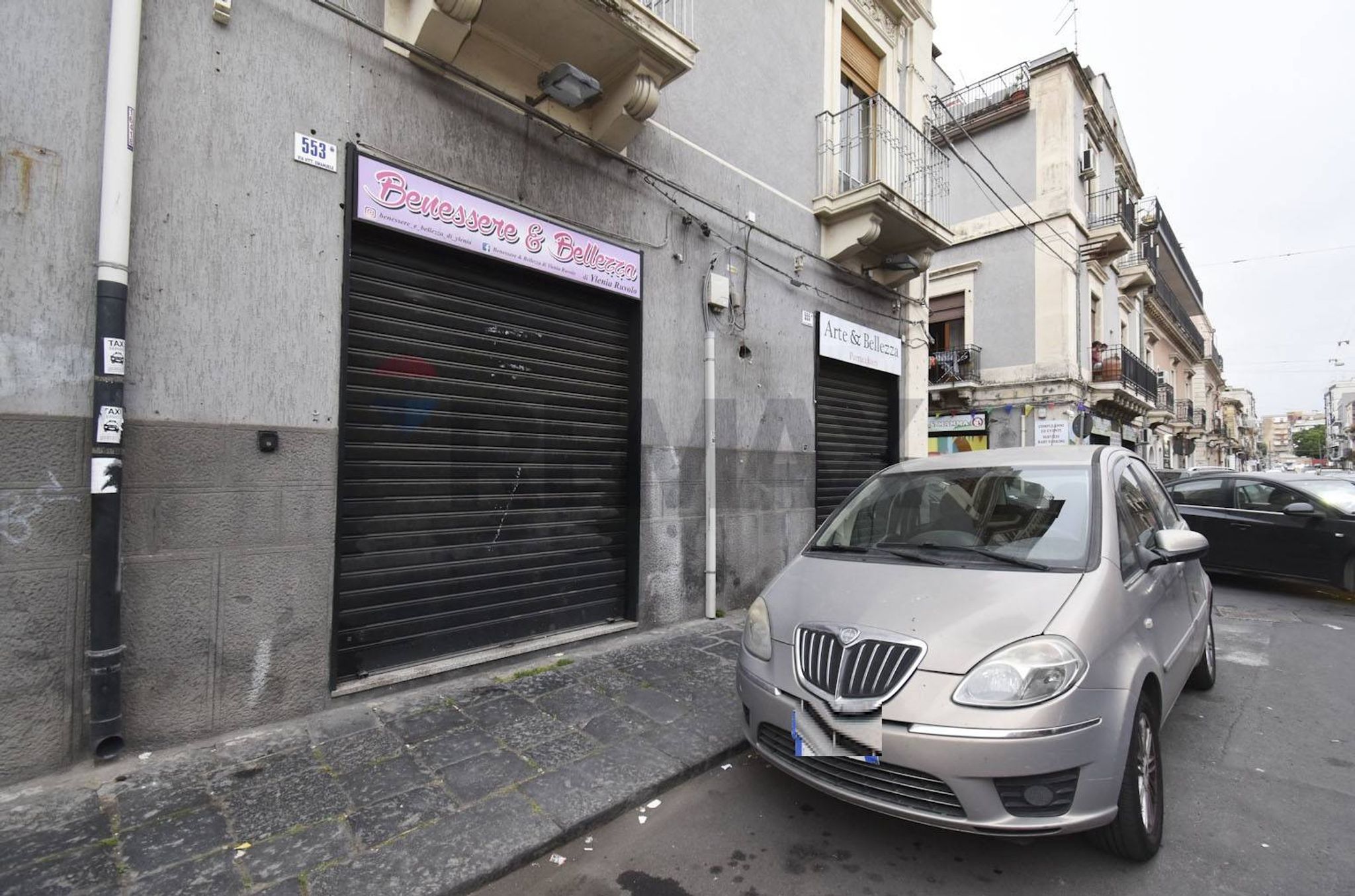 Edificio all'aperto