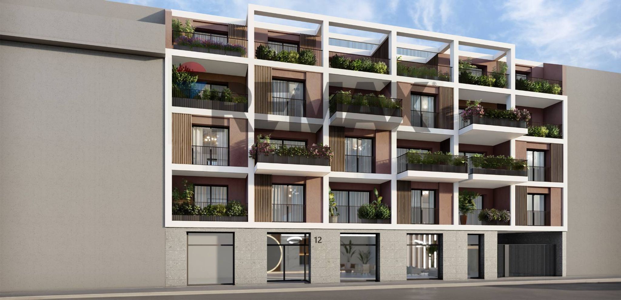 Edificio all'aperto