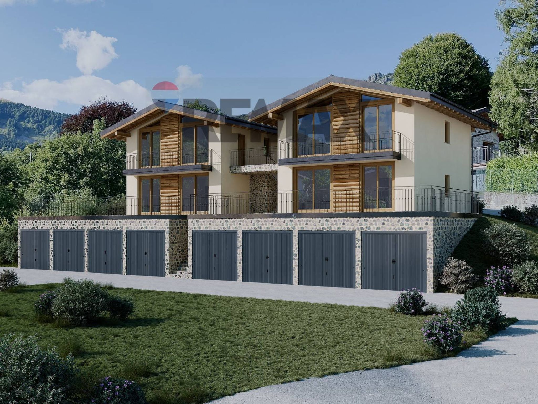 casa all'esterno