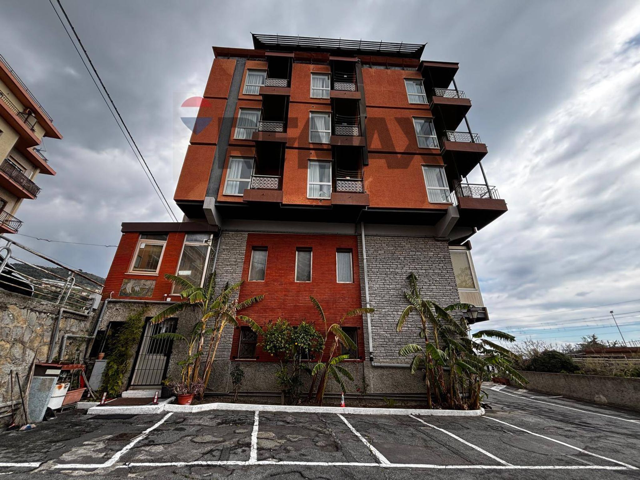 Edificio all'aperto