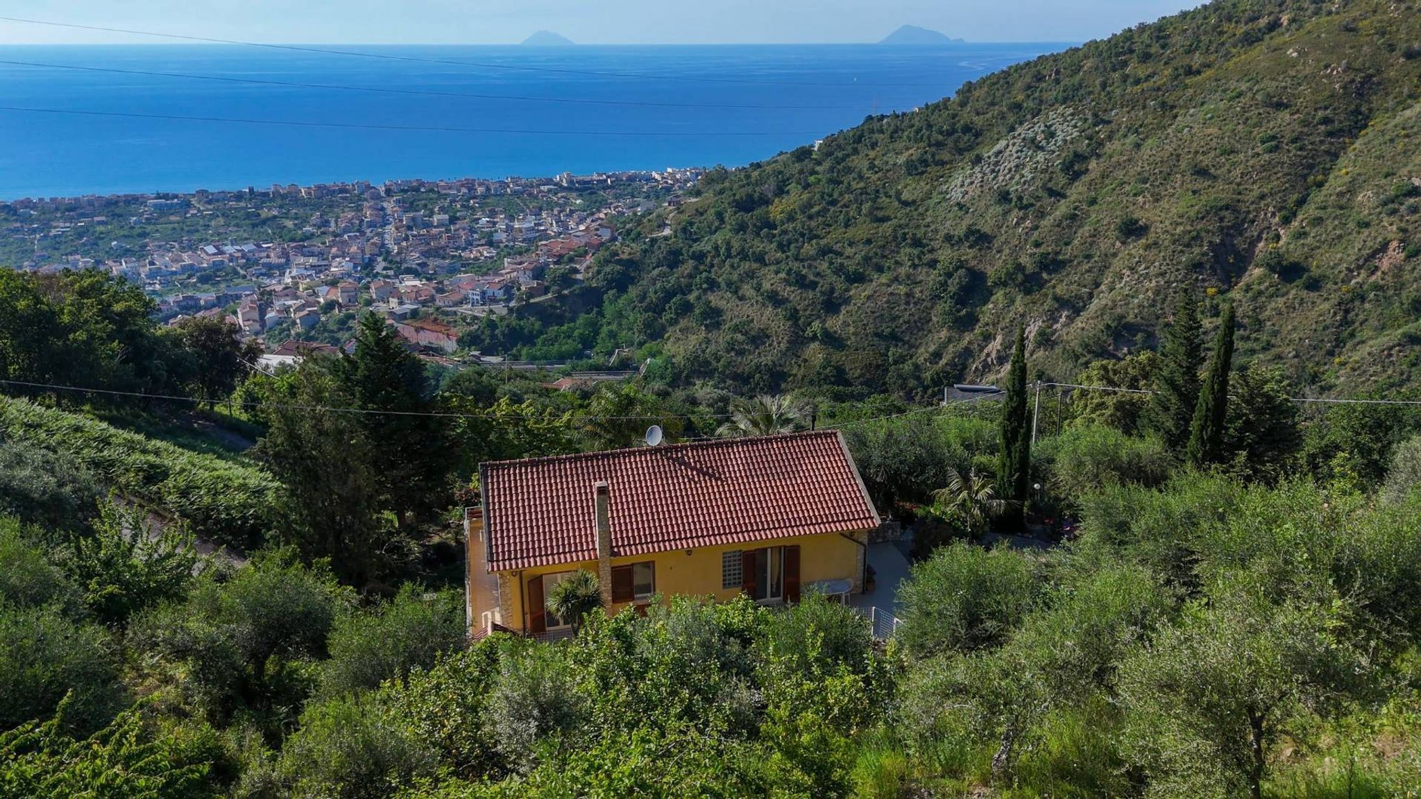Vista delle montagne