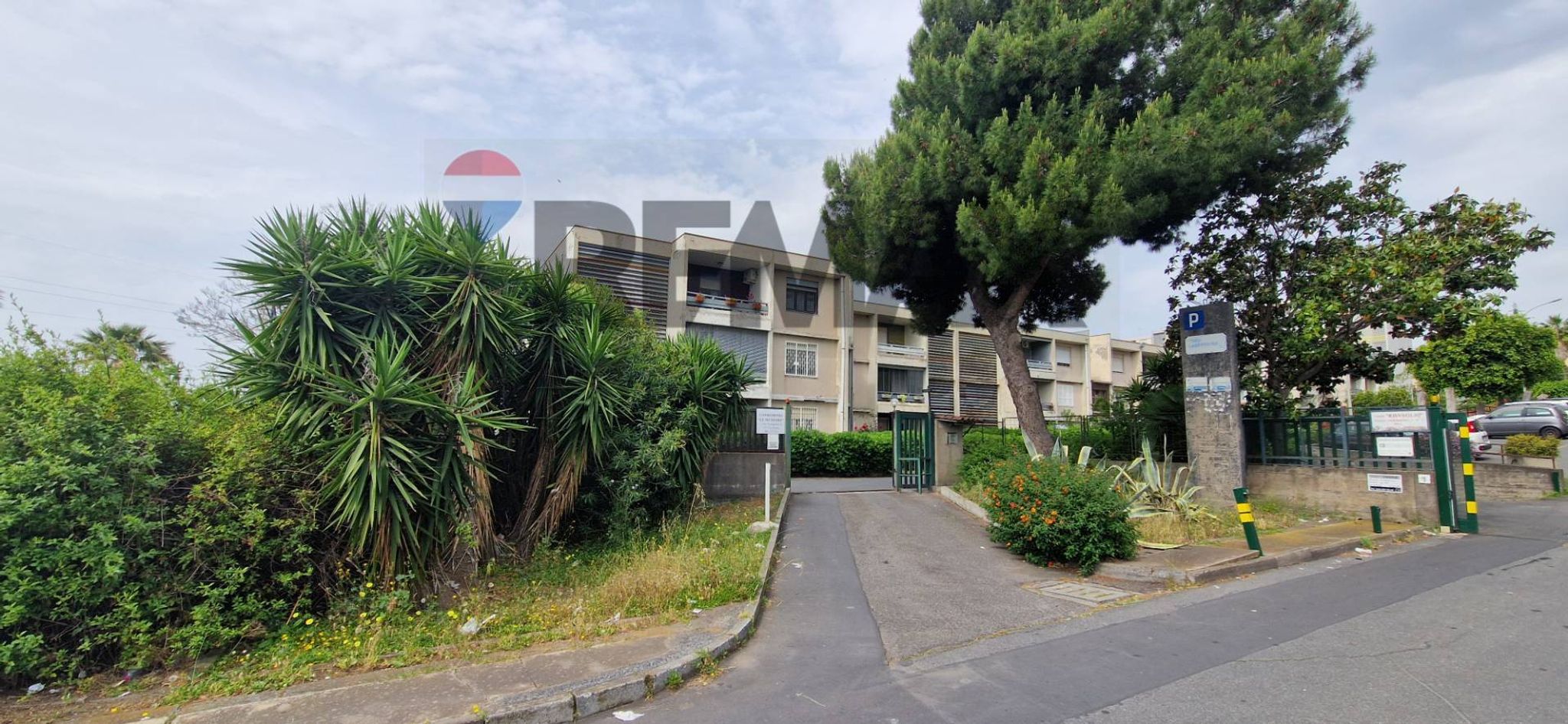 Edificio all'aperto