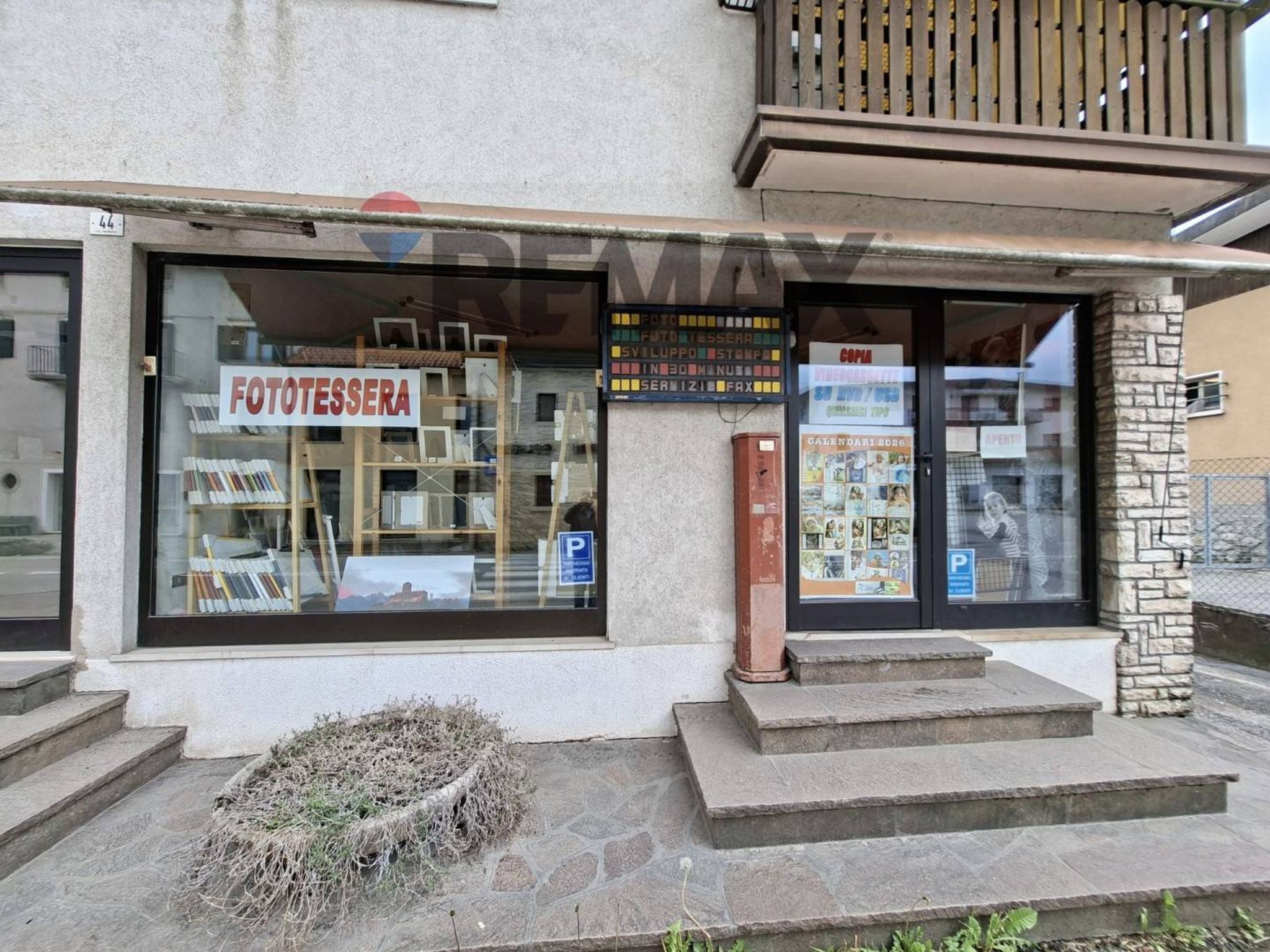 Edificio all'aperto
