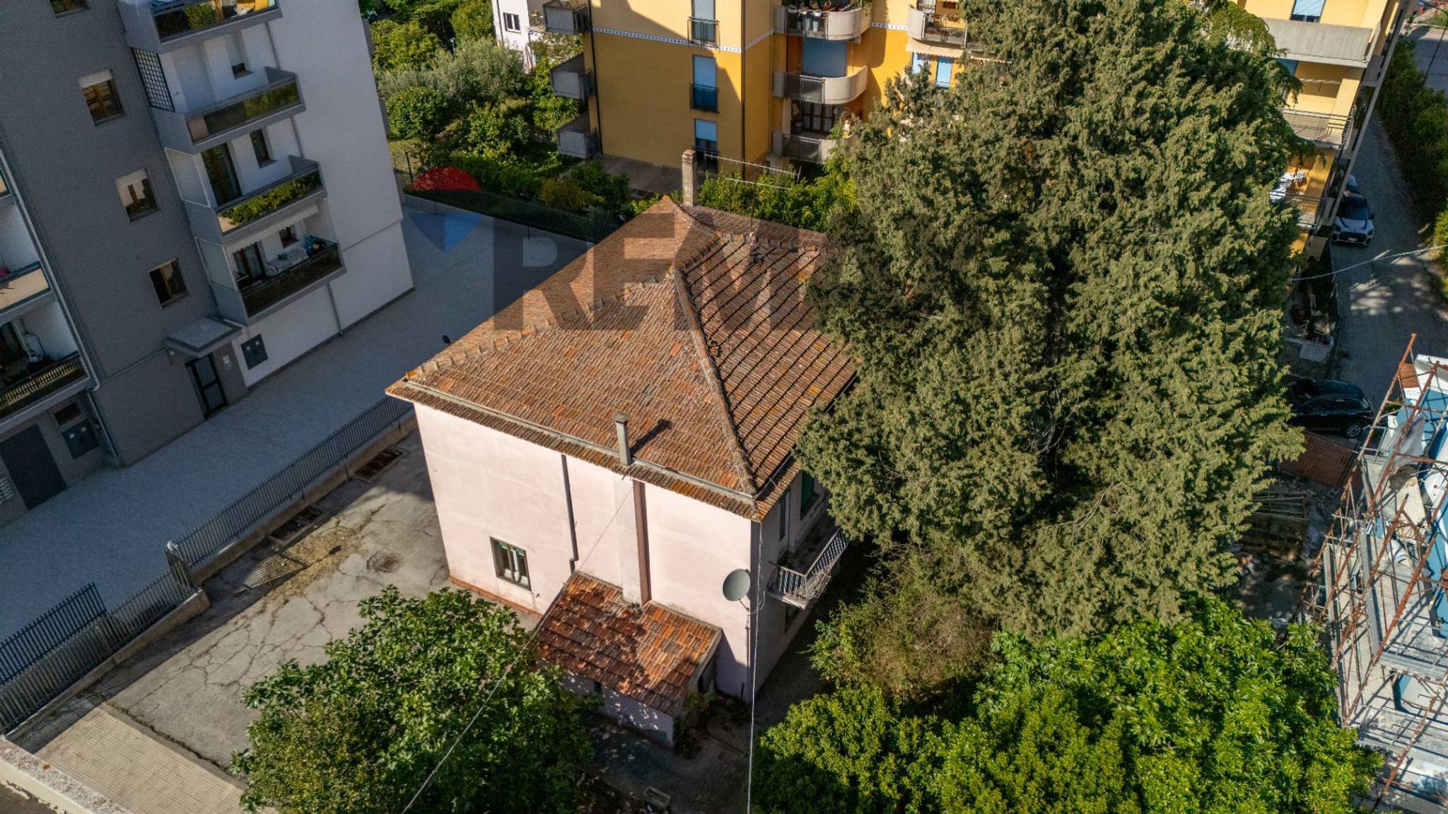 Edificio all'aperto