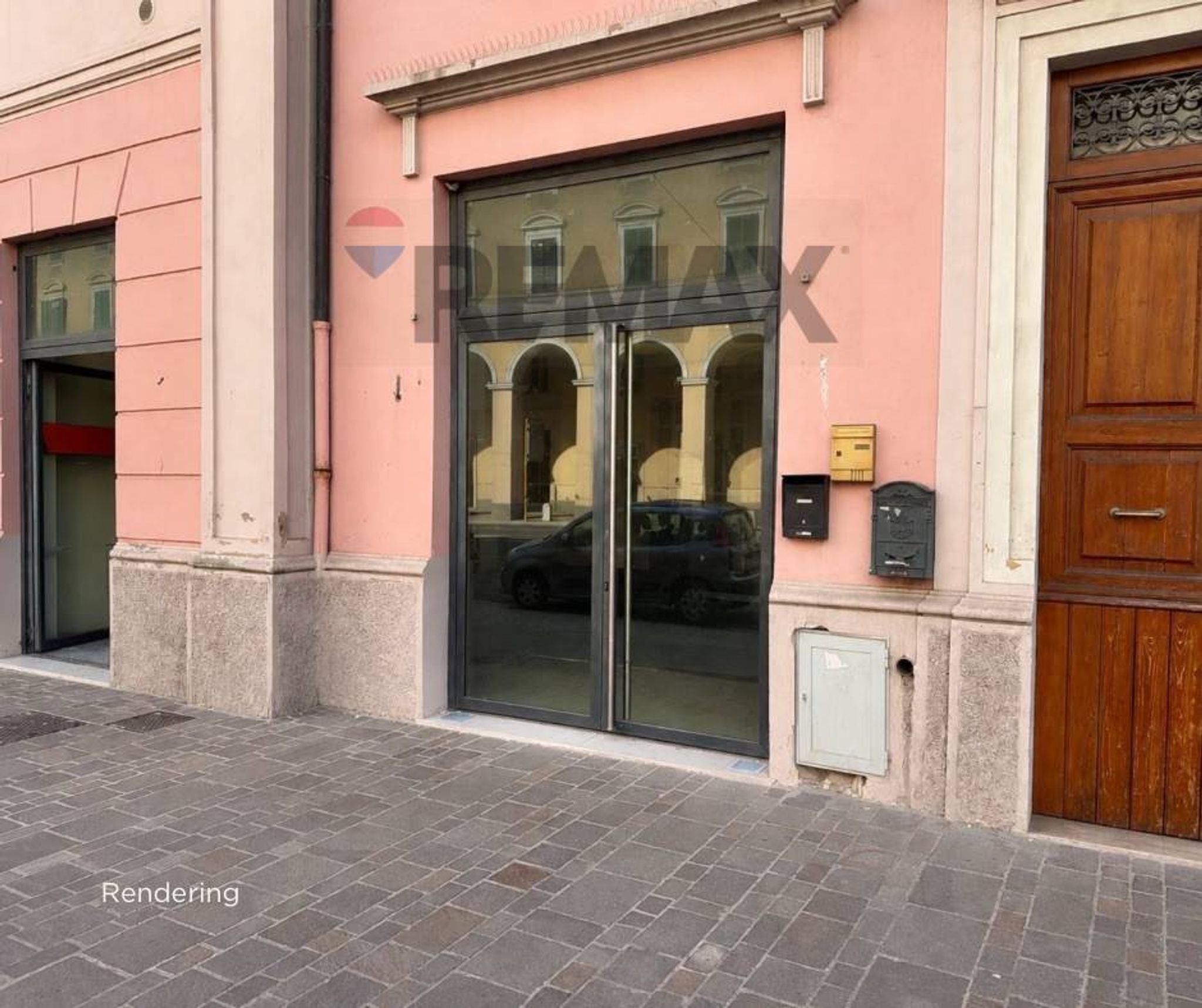 Edificio all'aperto