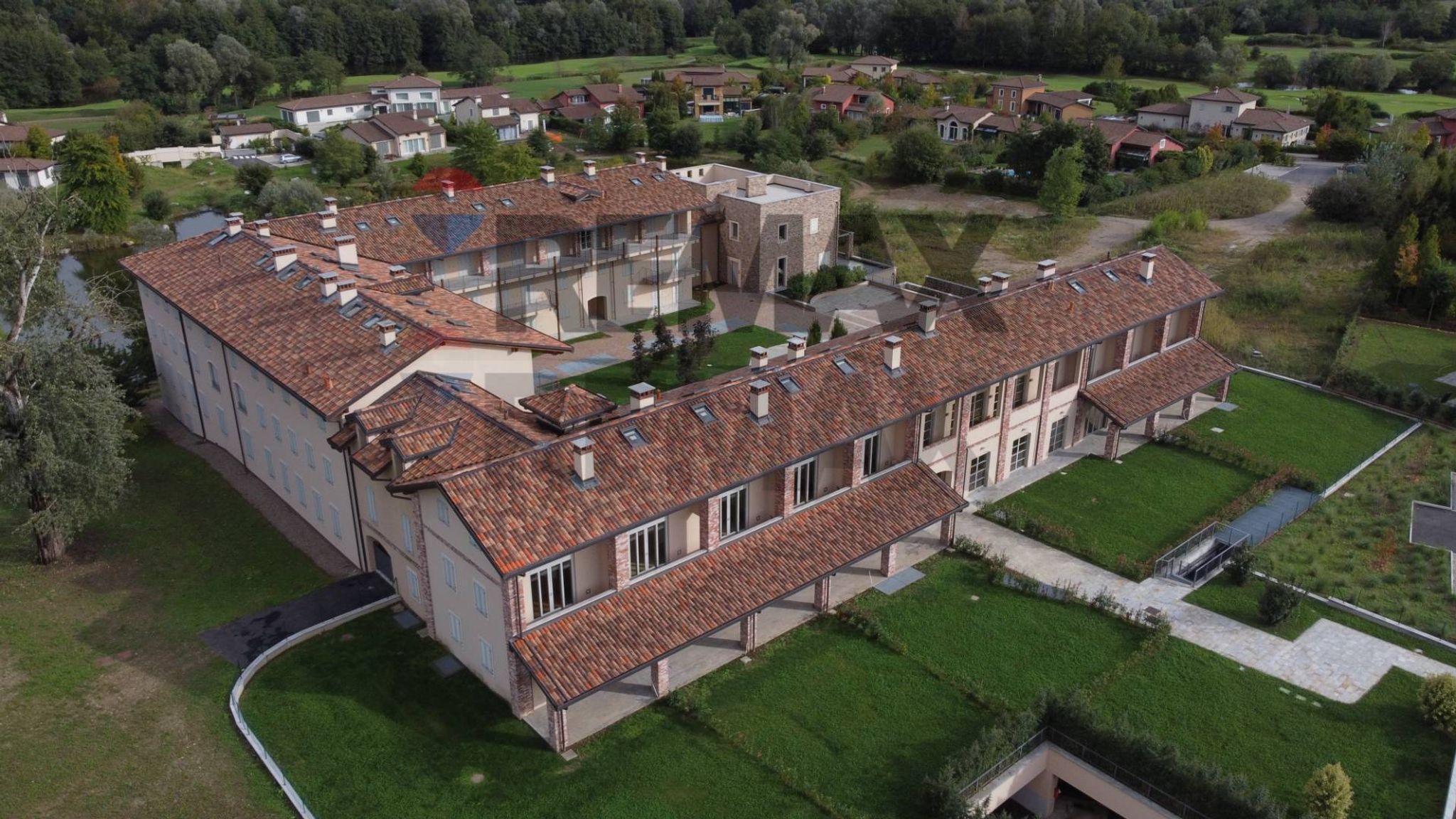Veduta casa Bonora e golf