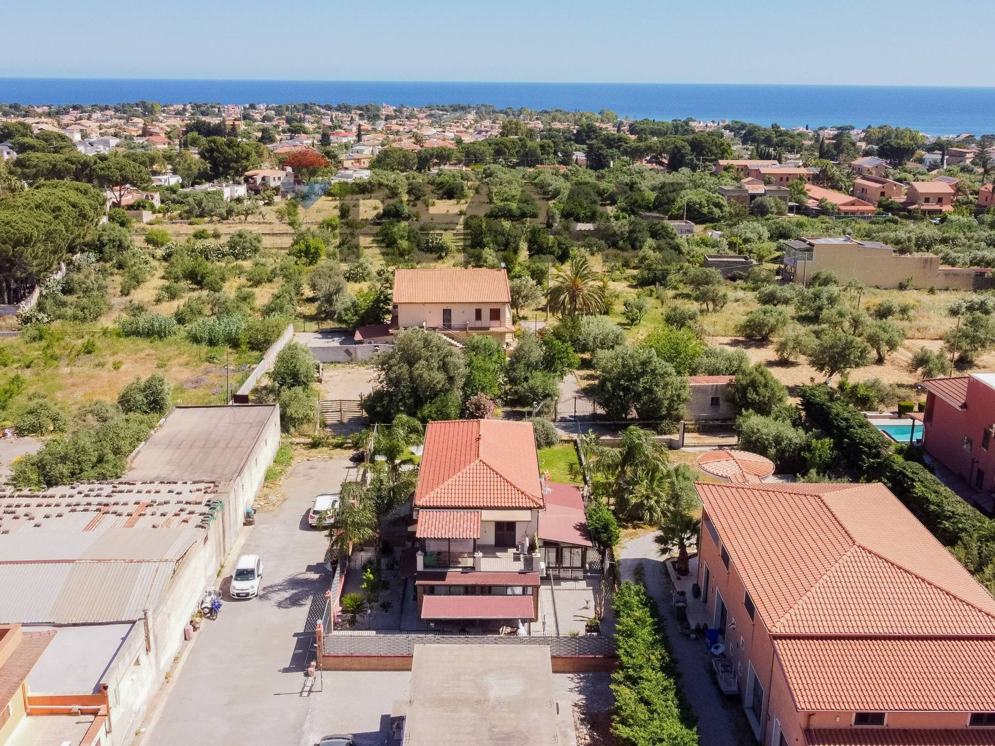 Edificio all'aperto