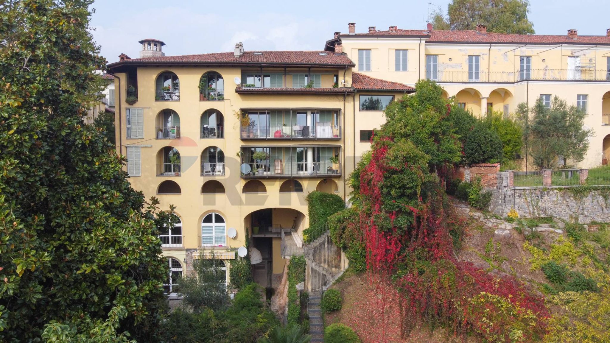 Edificio all'aperto