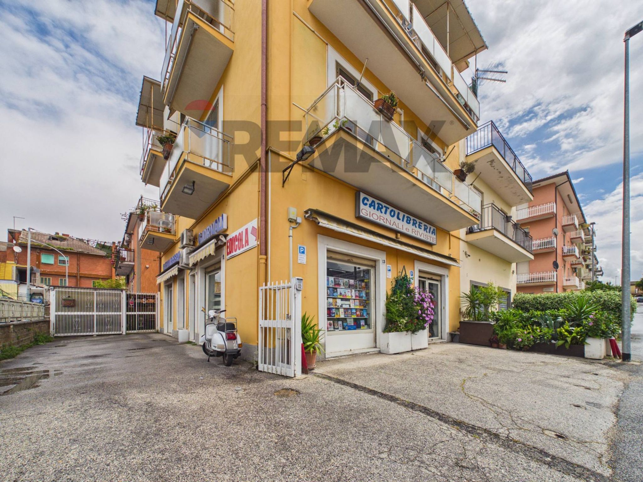 Edificio all'aperto
