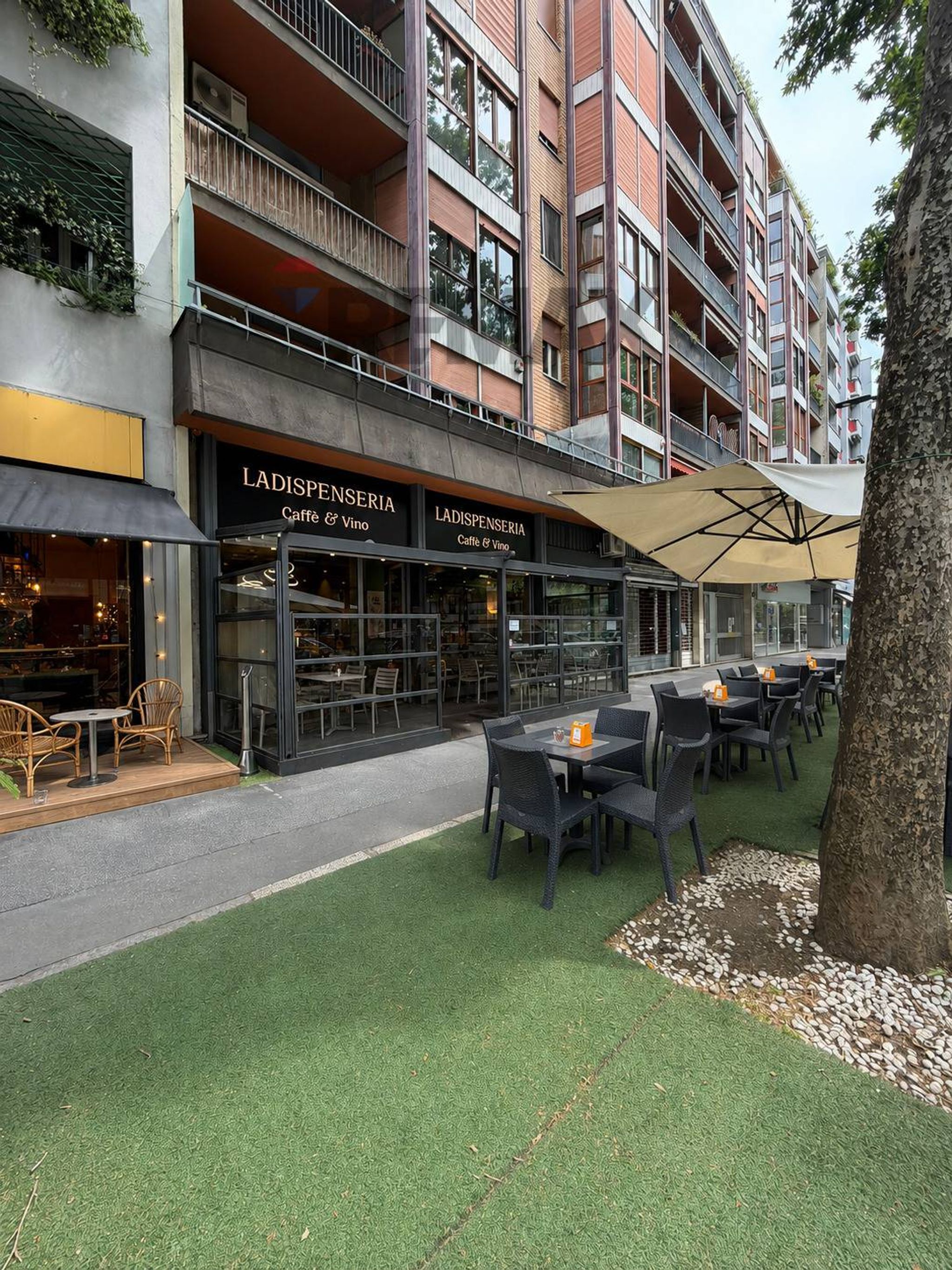 Edificio all'aperto