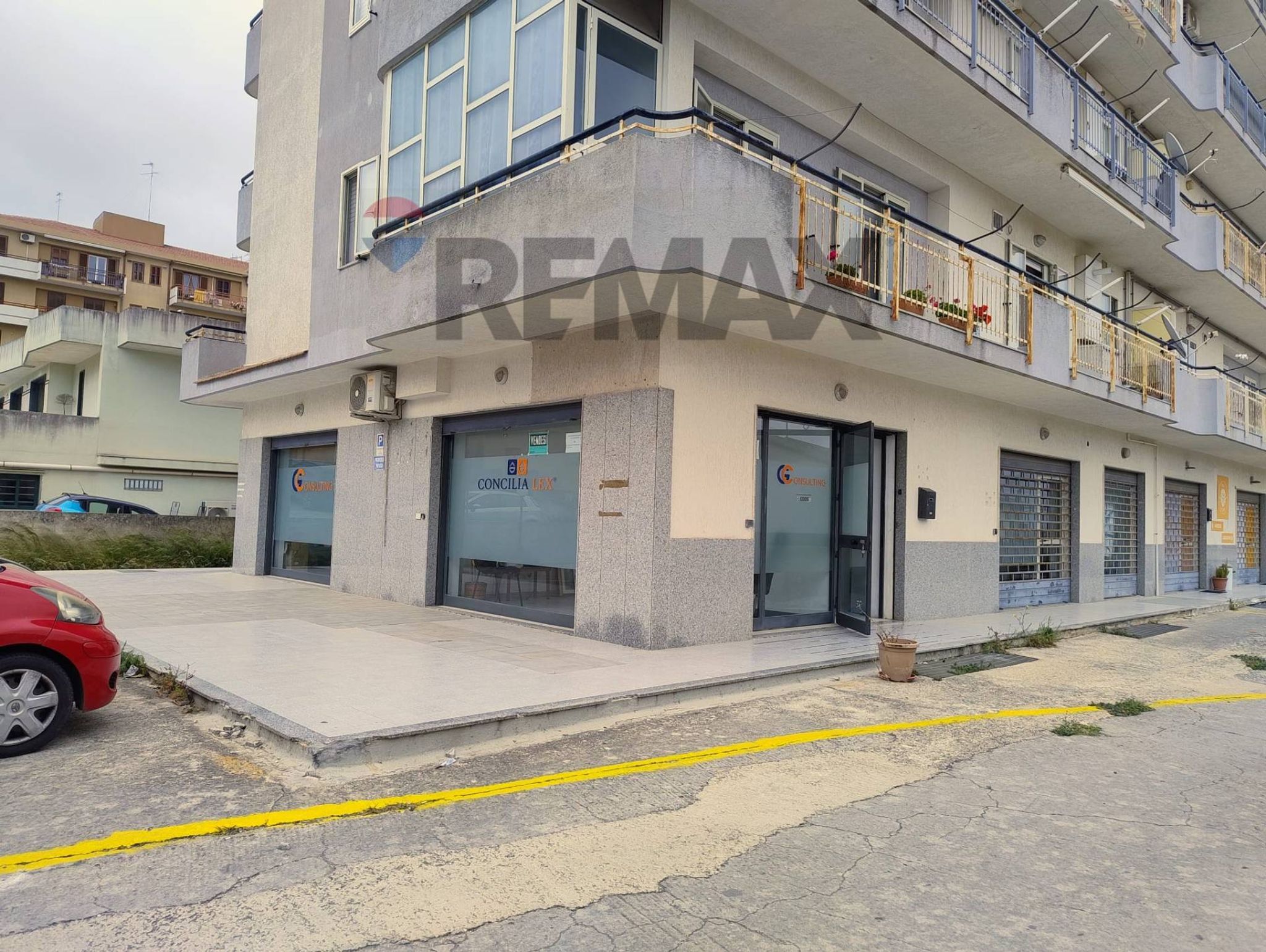 Edificio all'aperto