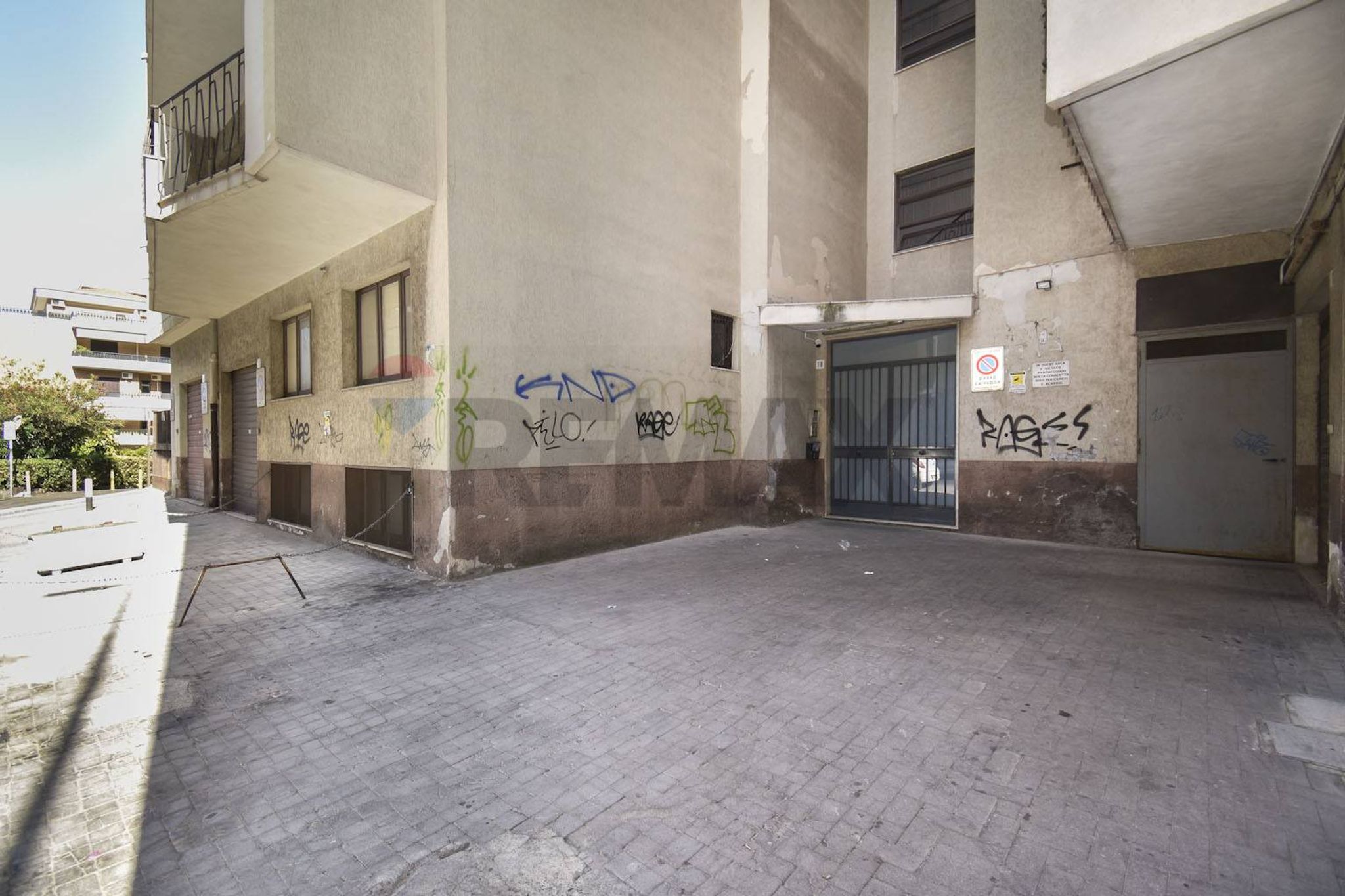 Edificio all'aperto