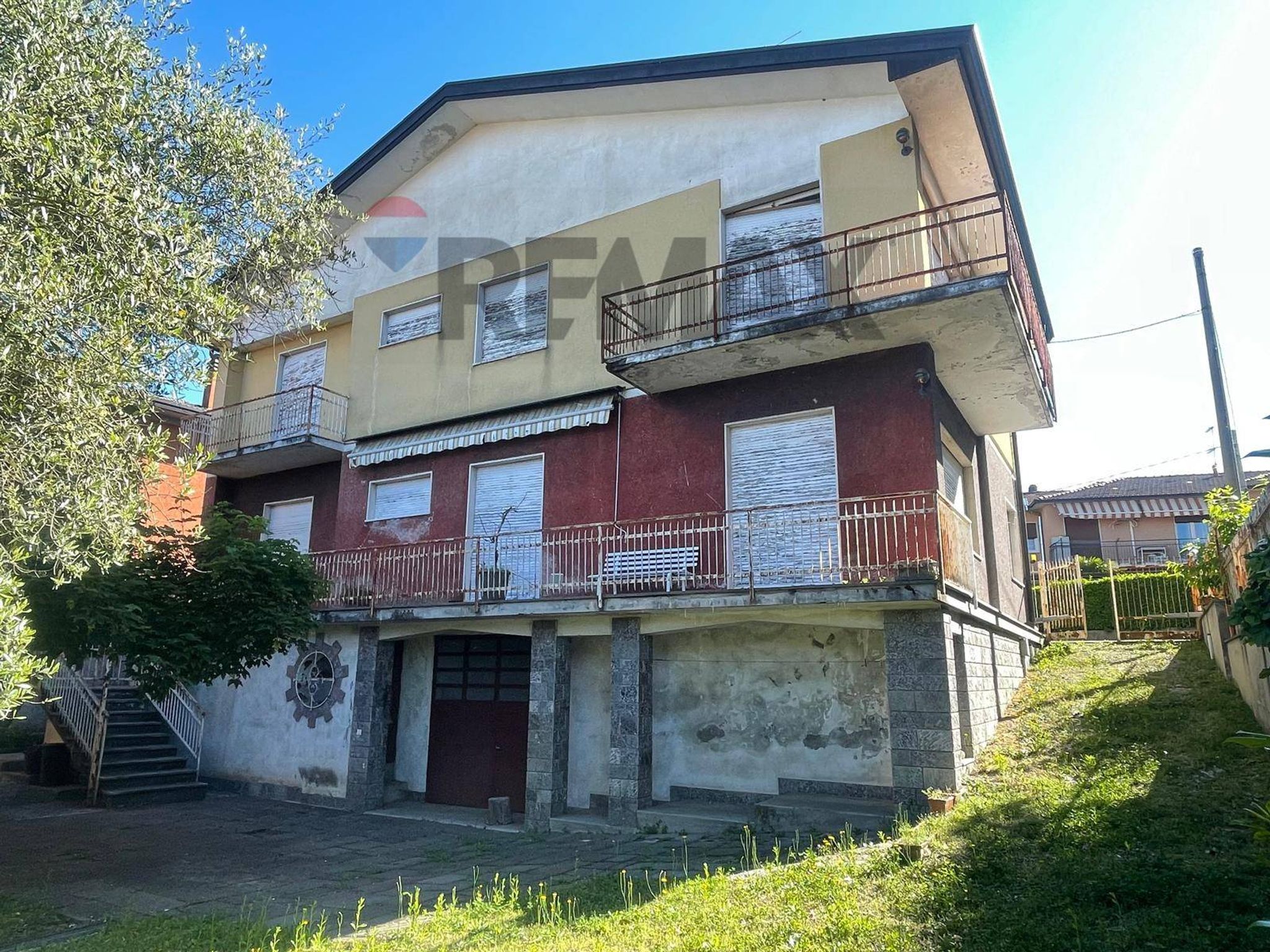 Edificio all'aperto