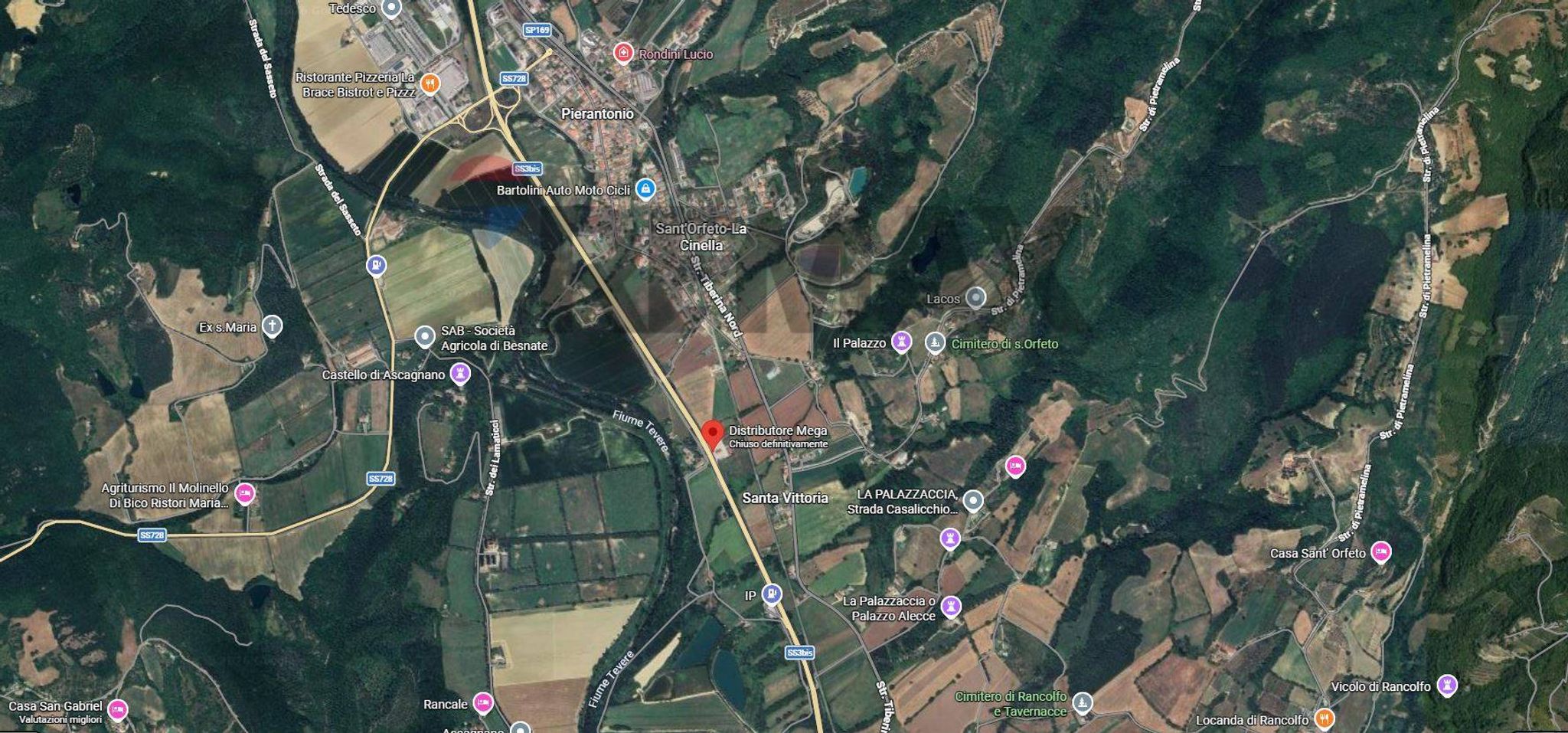 Posizione della mappa