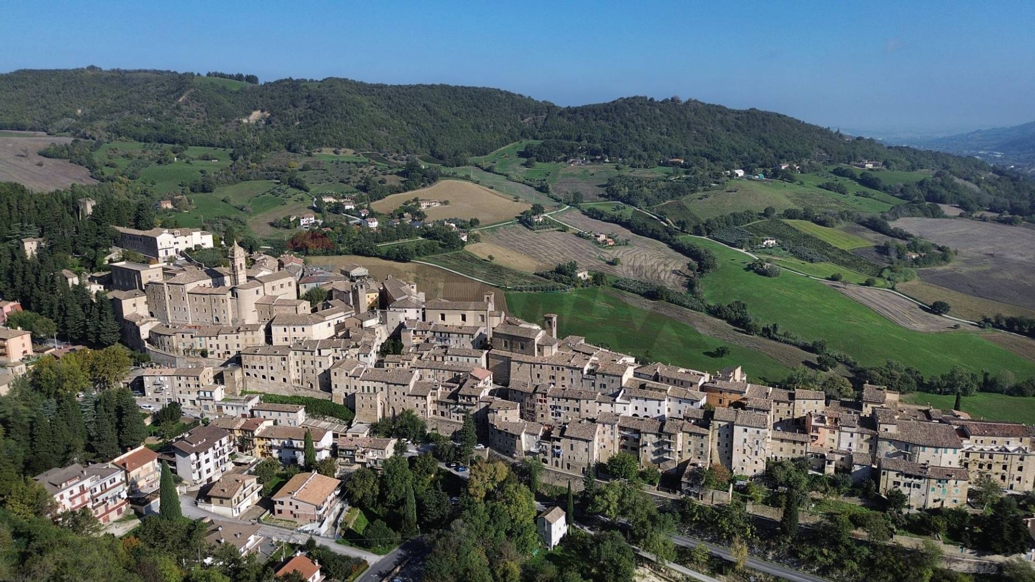 Vista delle montagne