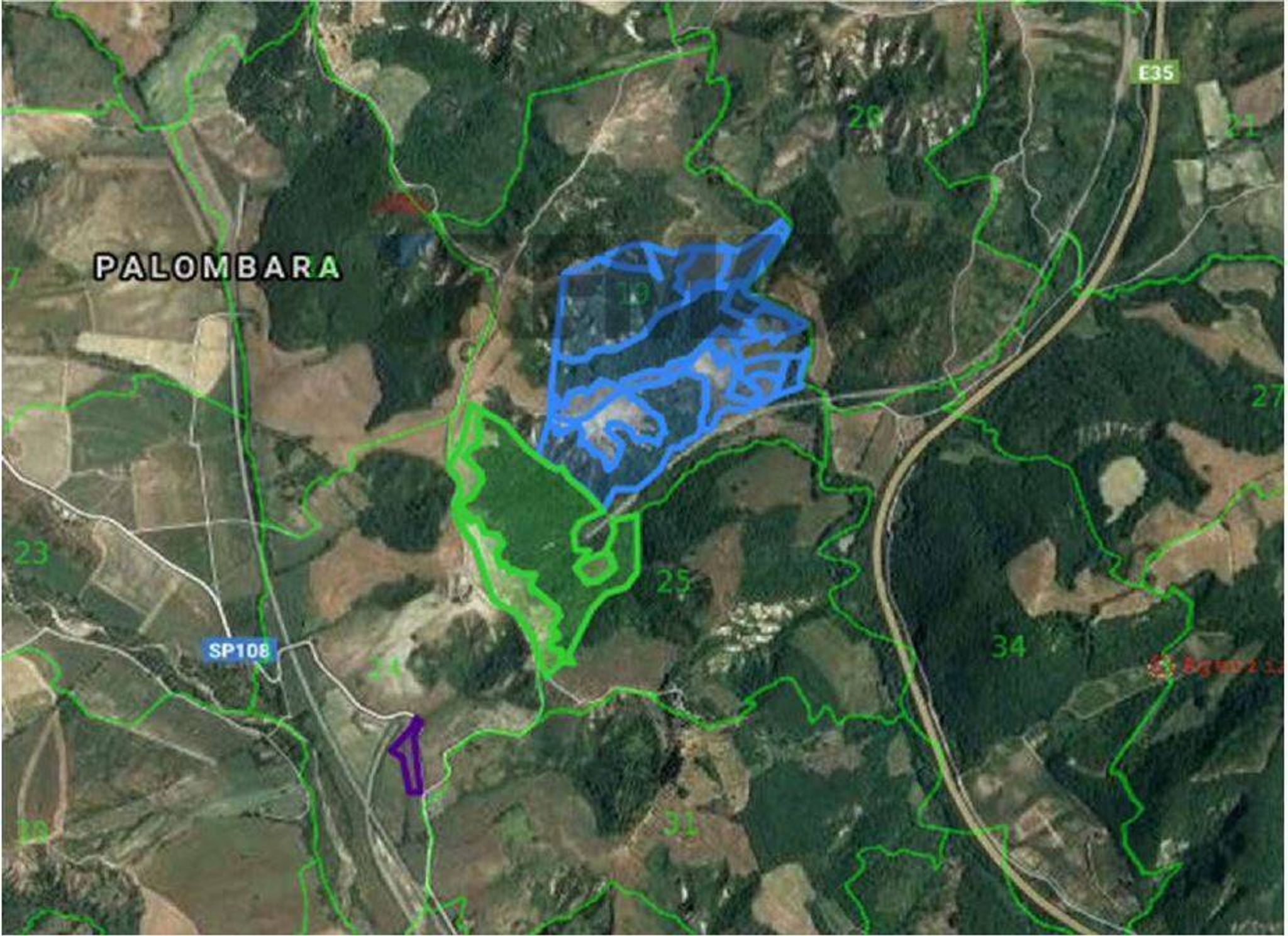 Posizione della mappa