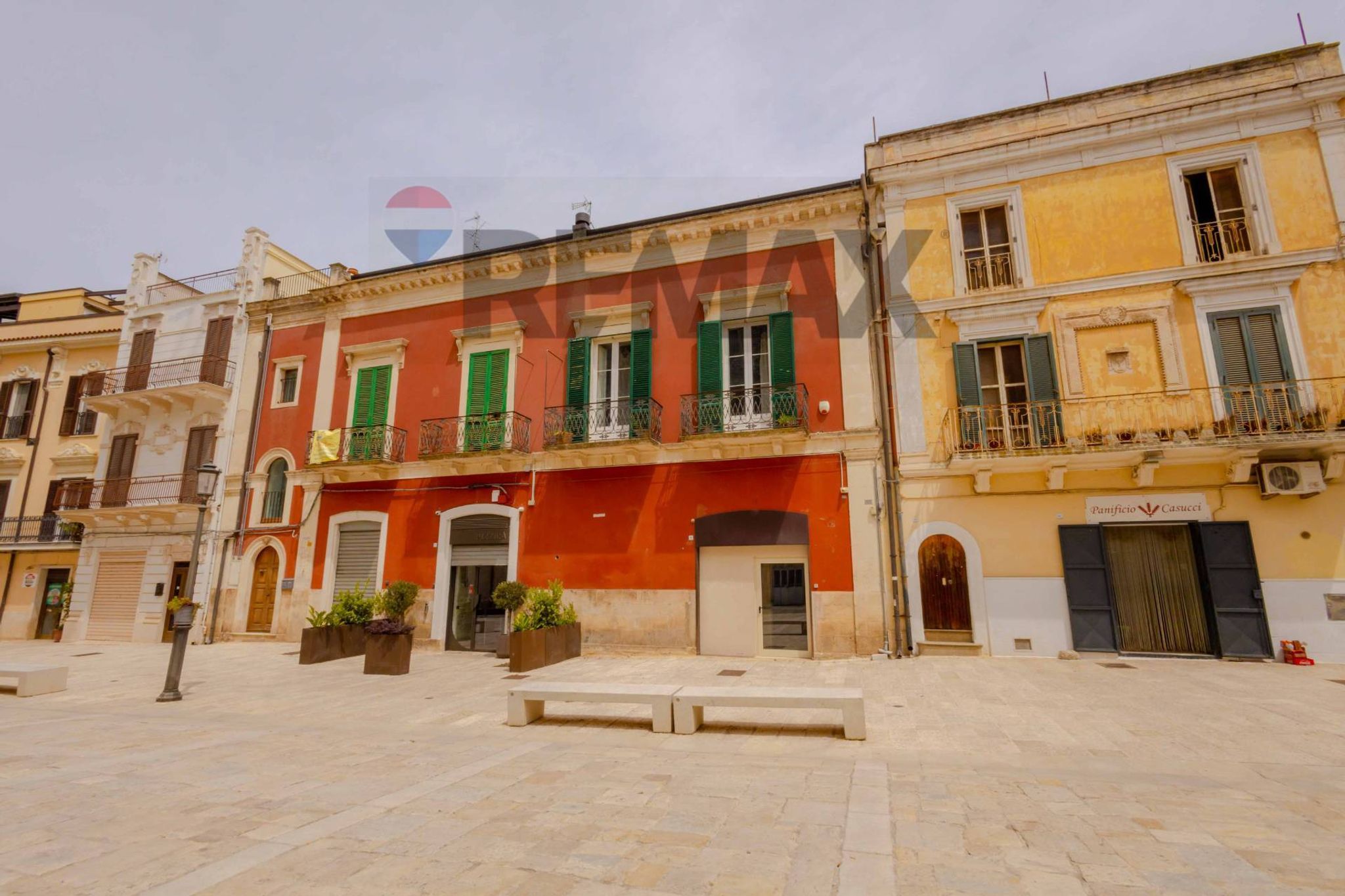 Edificio all'aperto