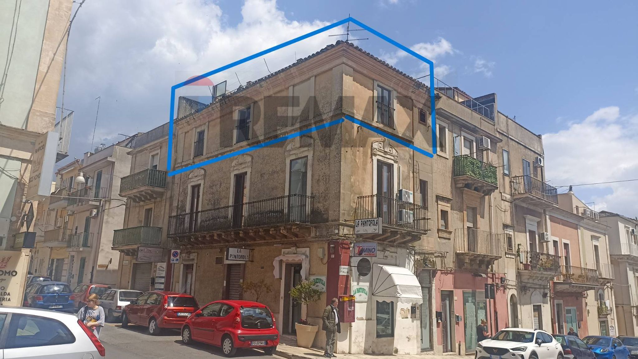 Edificio all'aperto