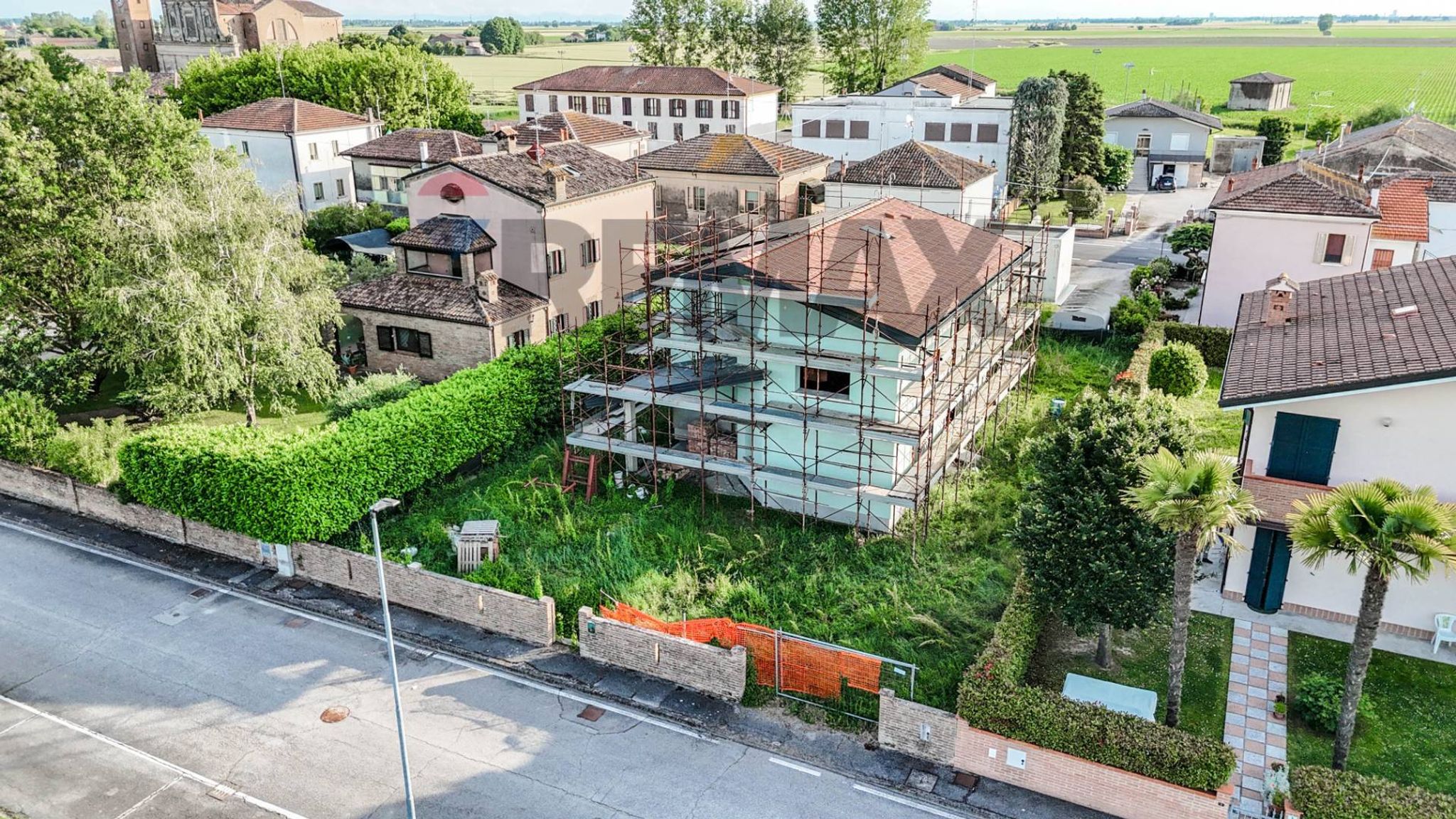 Edificio all'aperto