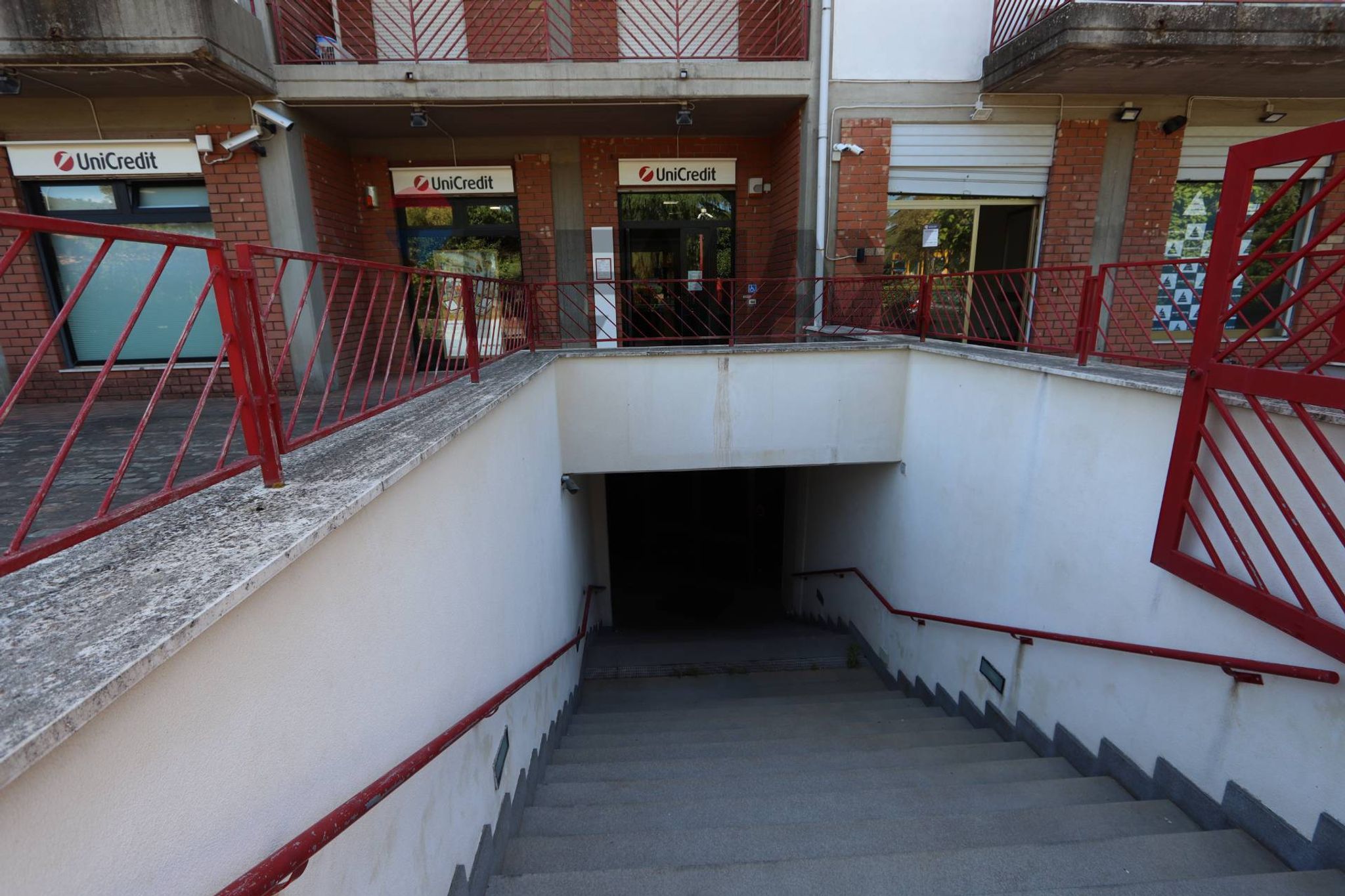 Edificio all'aperto