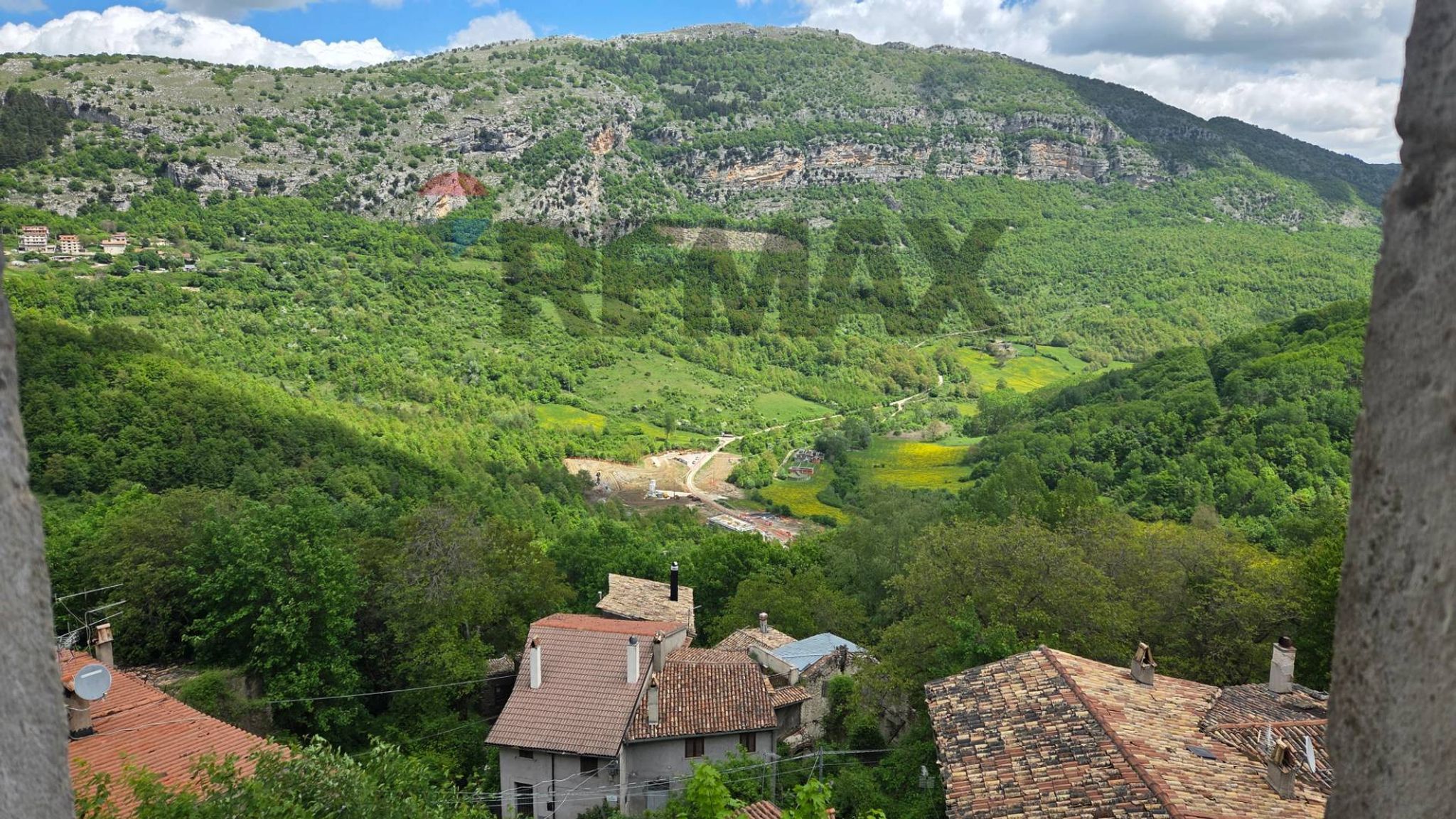 Vista delle montagne