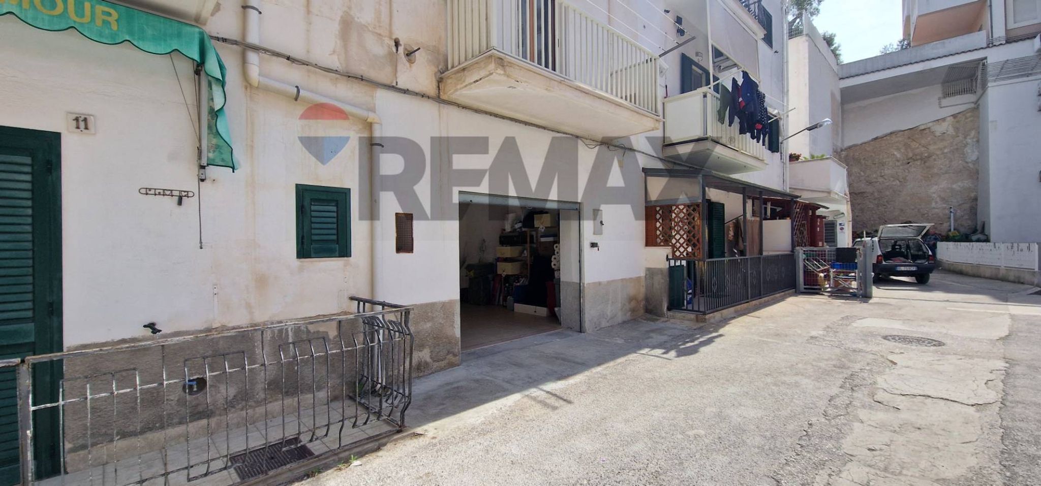 Edificio all'aperto