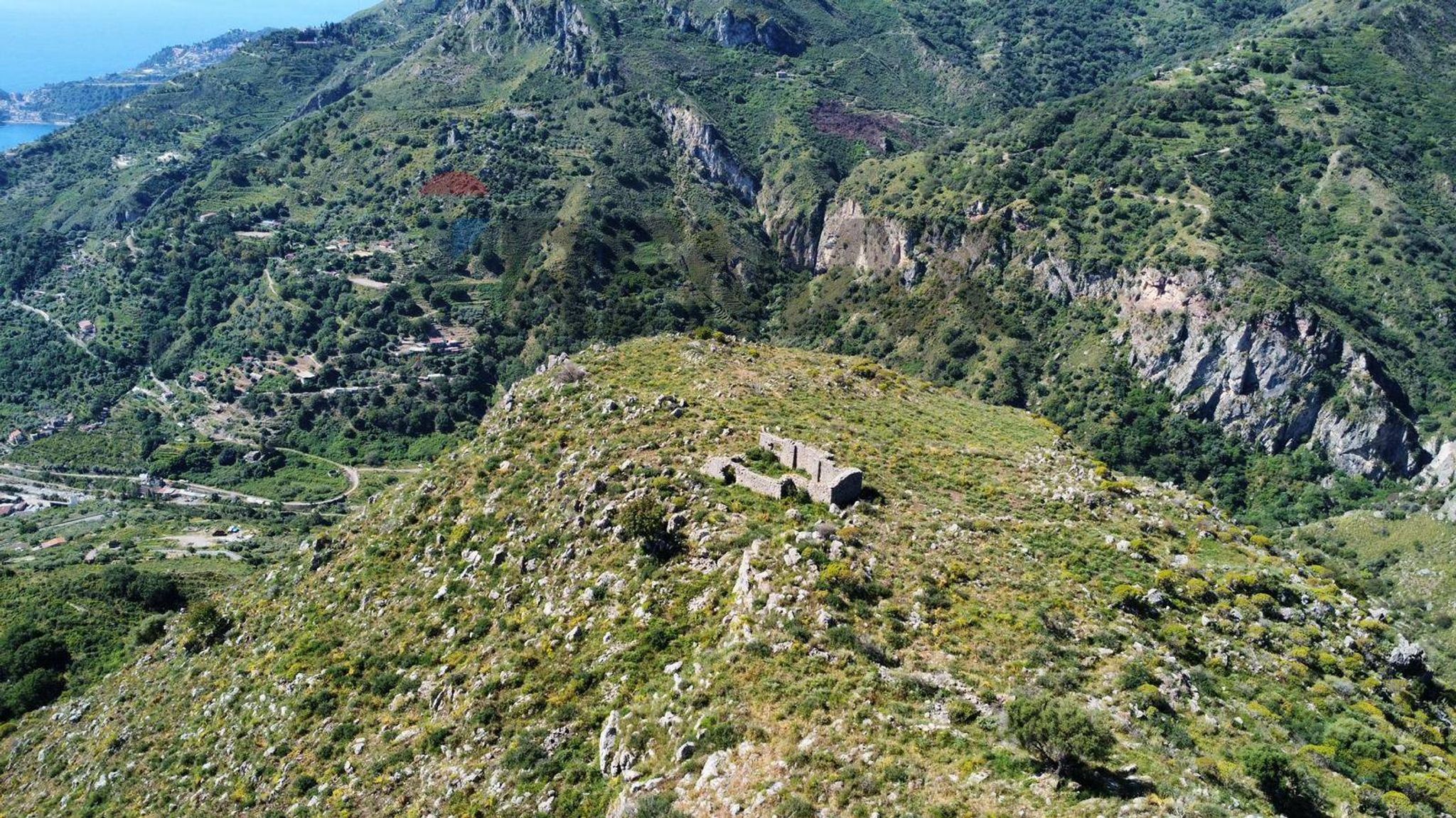 Vista delle montagne