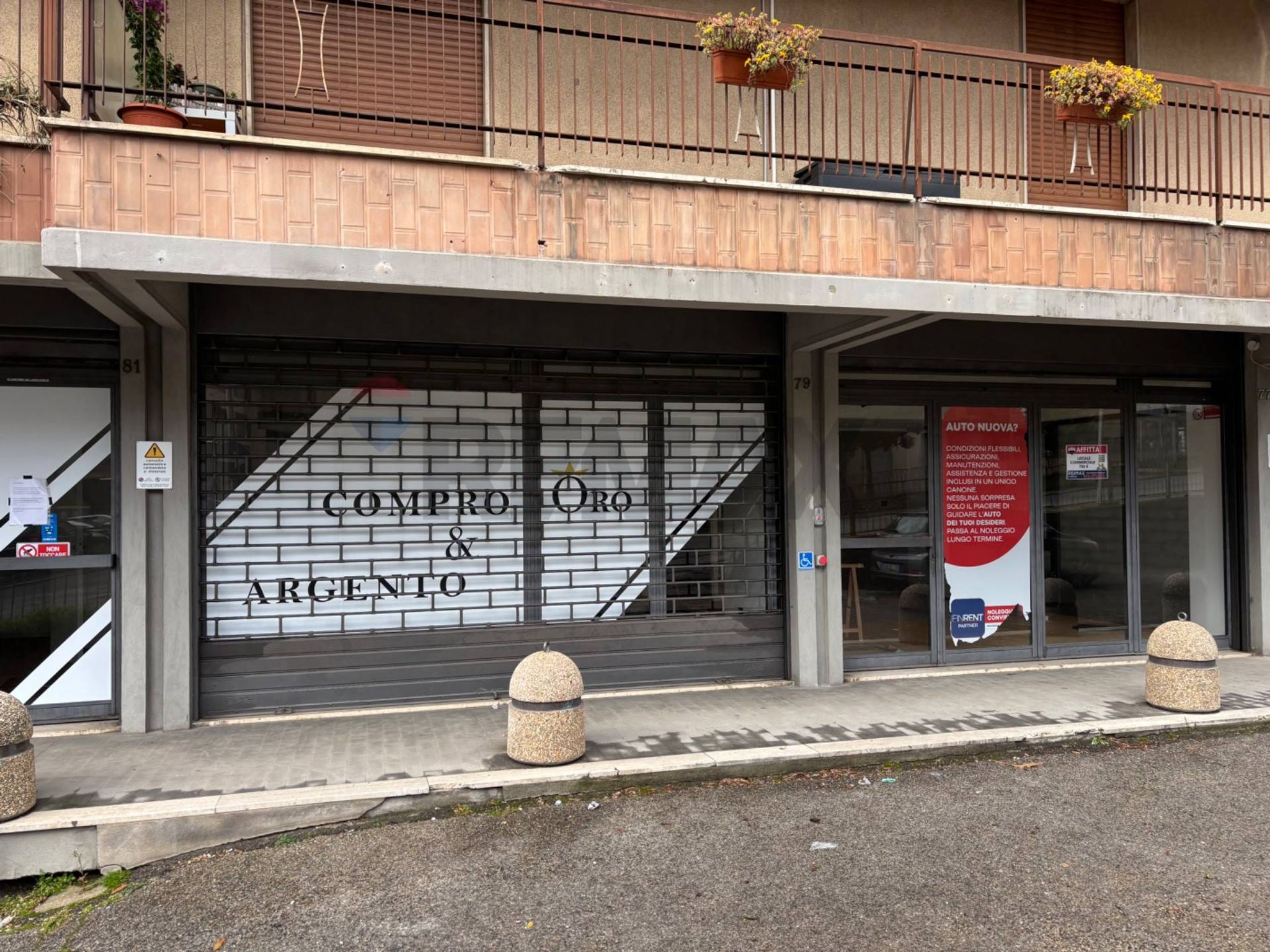 Edificio all'aperto