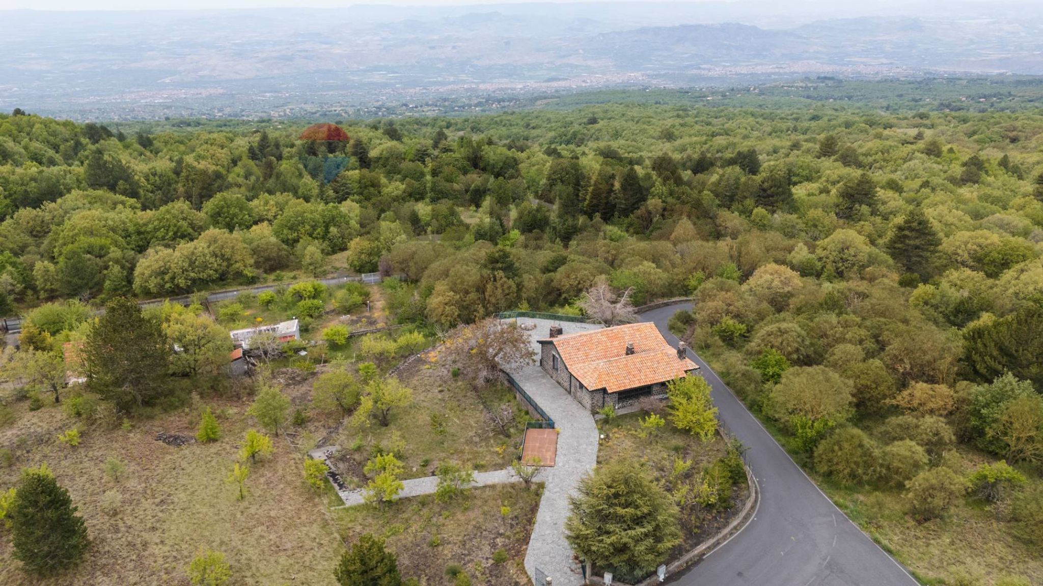 Vista delle montagne