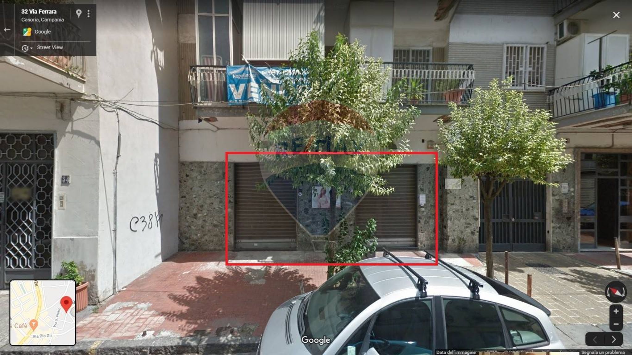 Edificio all'aperto