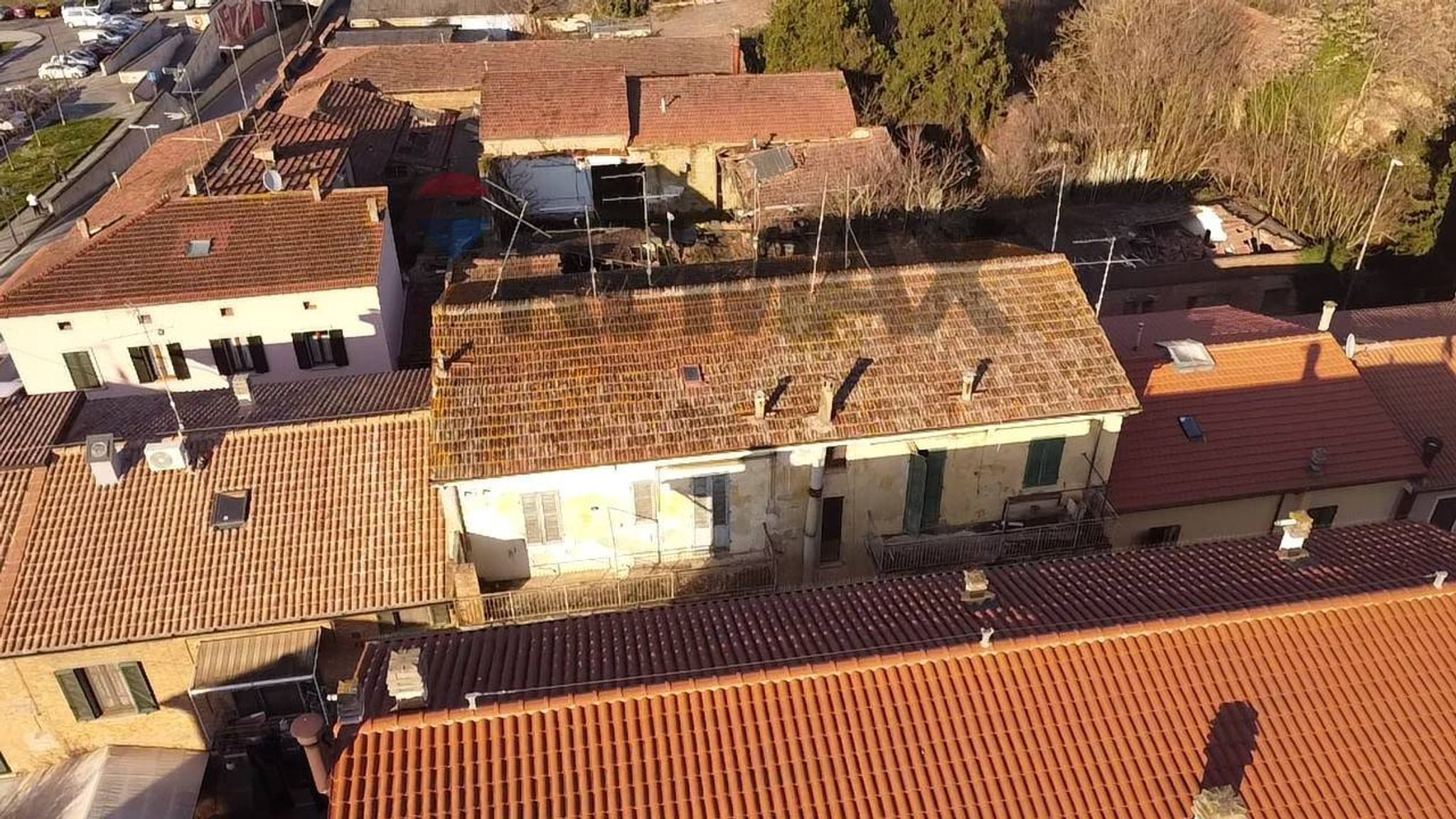 Edificio all'aperto