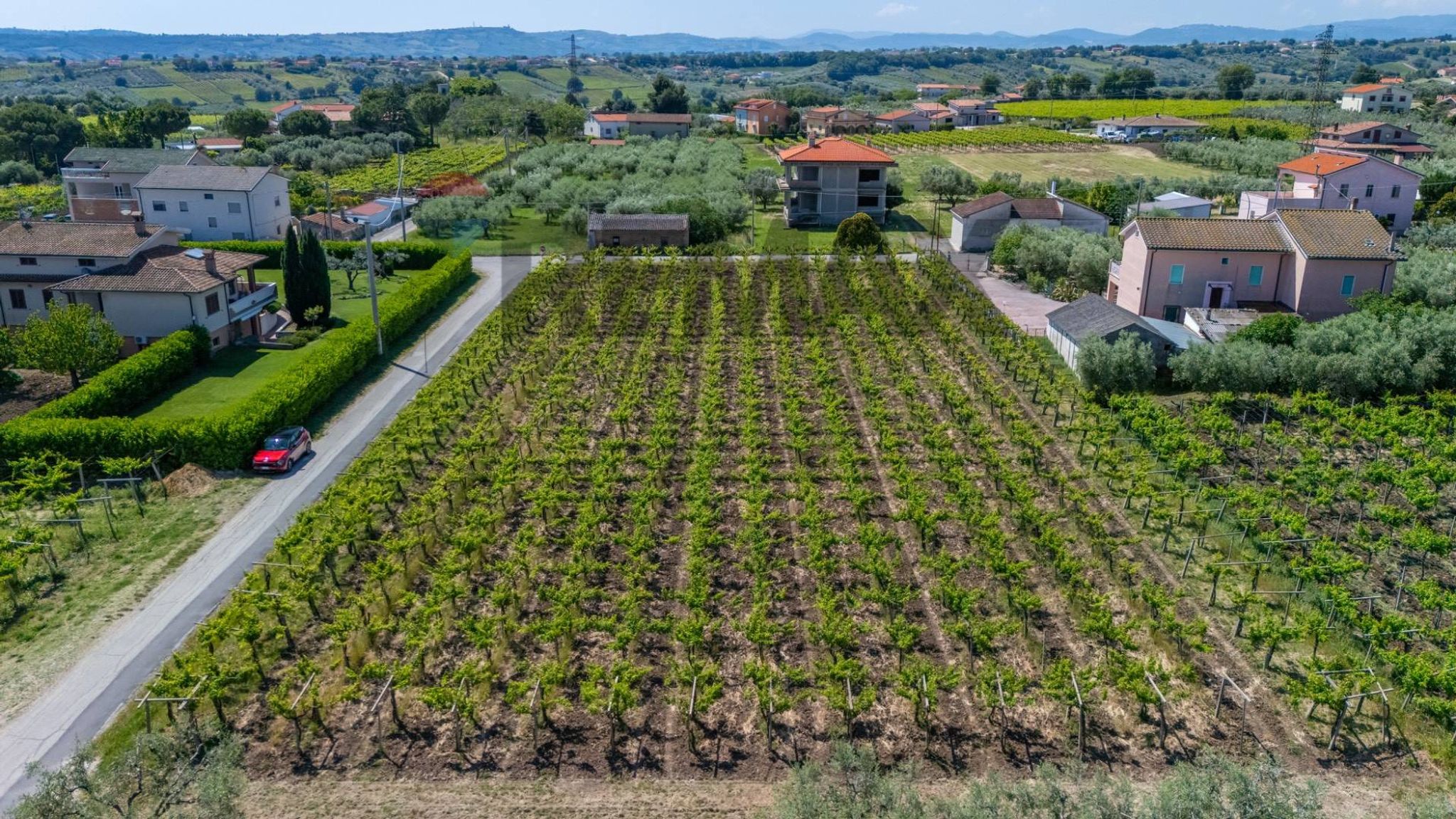Vista delle montagne