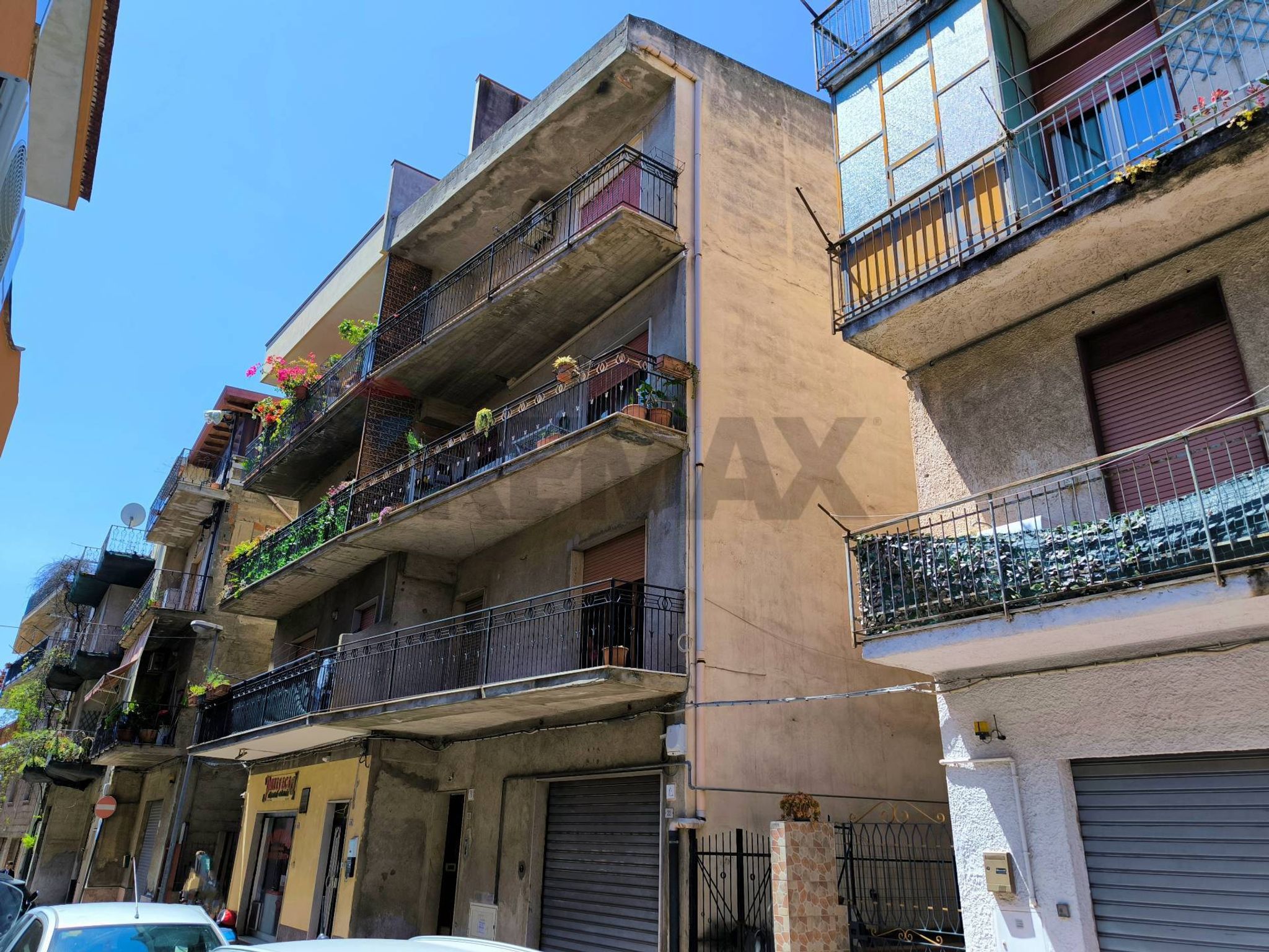 Edificio all'aperto