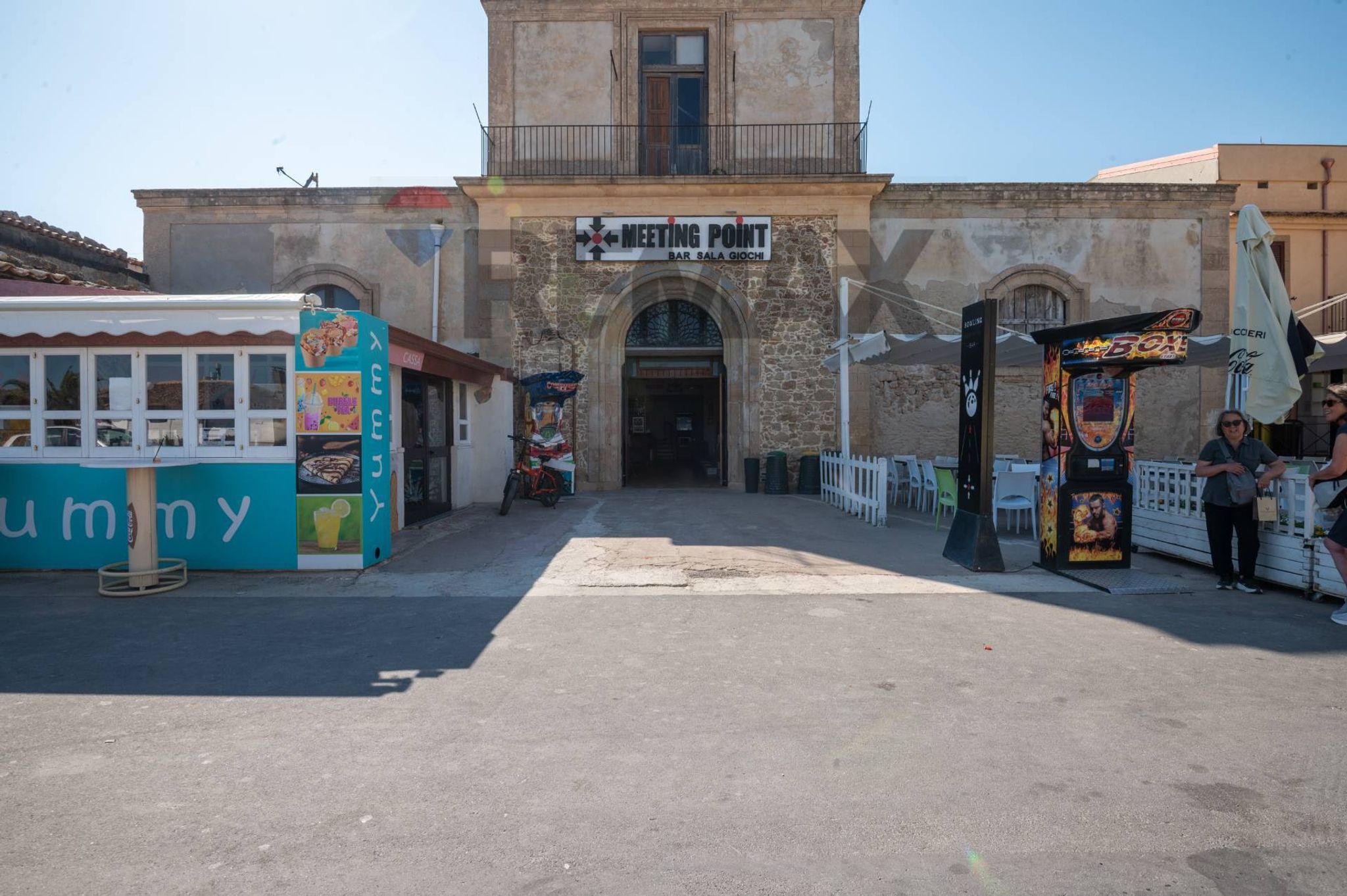 Edificio all'aperto