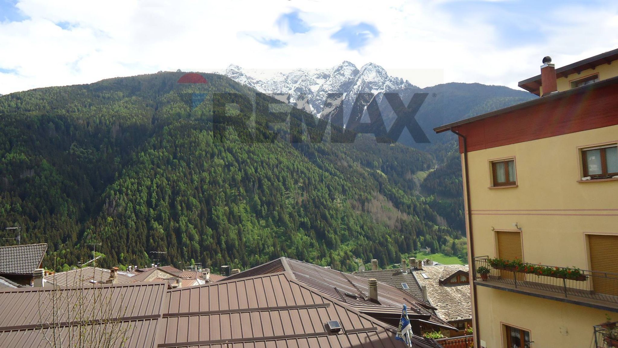 Vista delle montagne