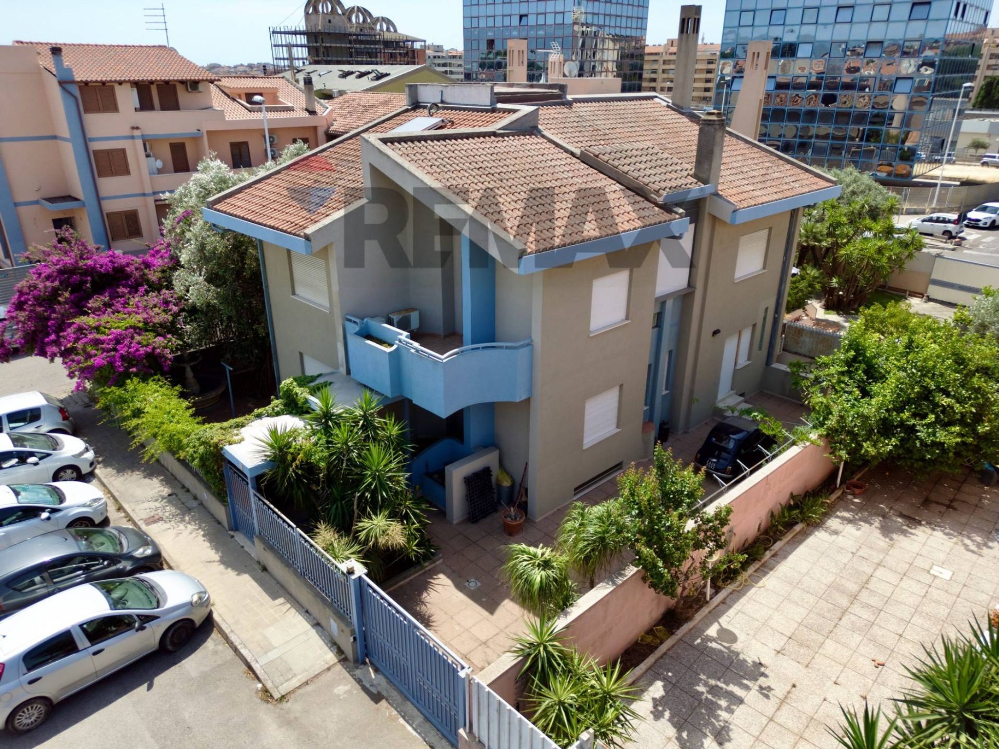 l esterno della villa