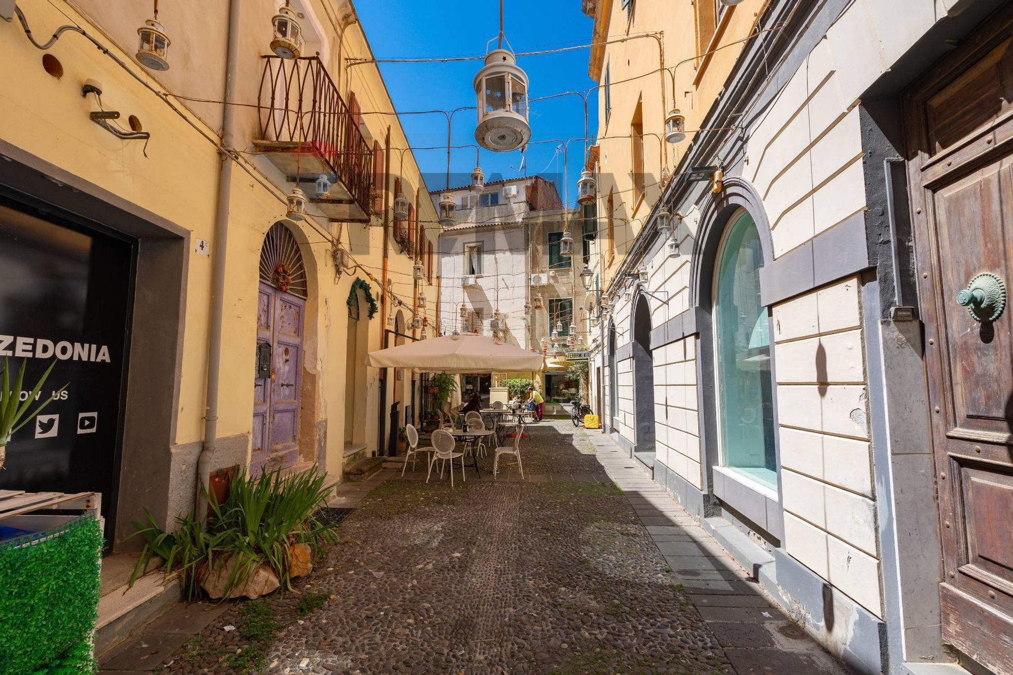 Edificio all'aperto