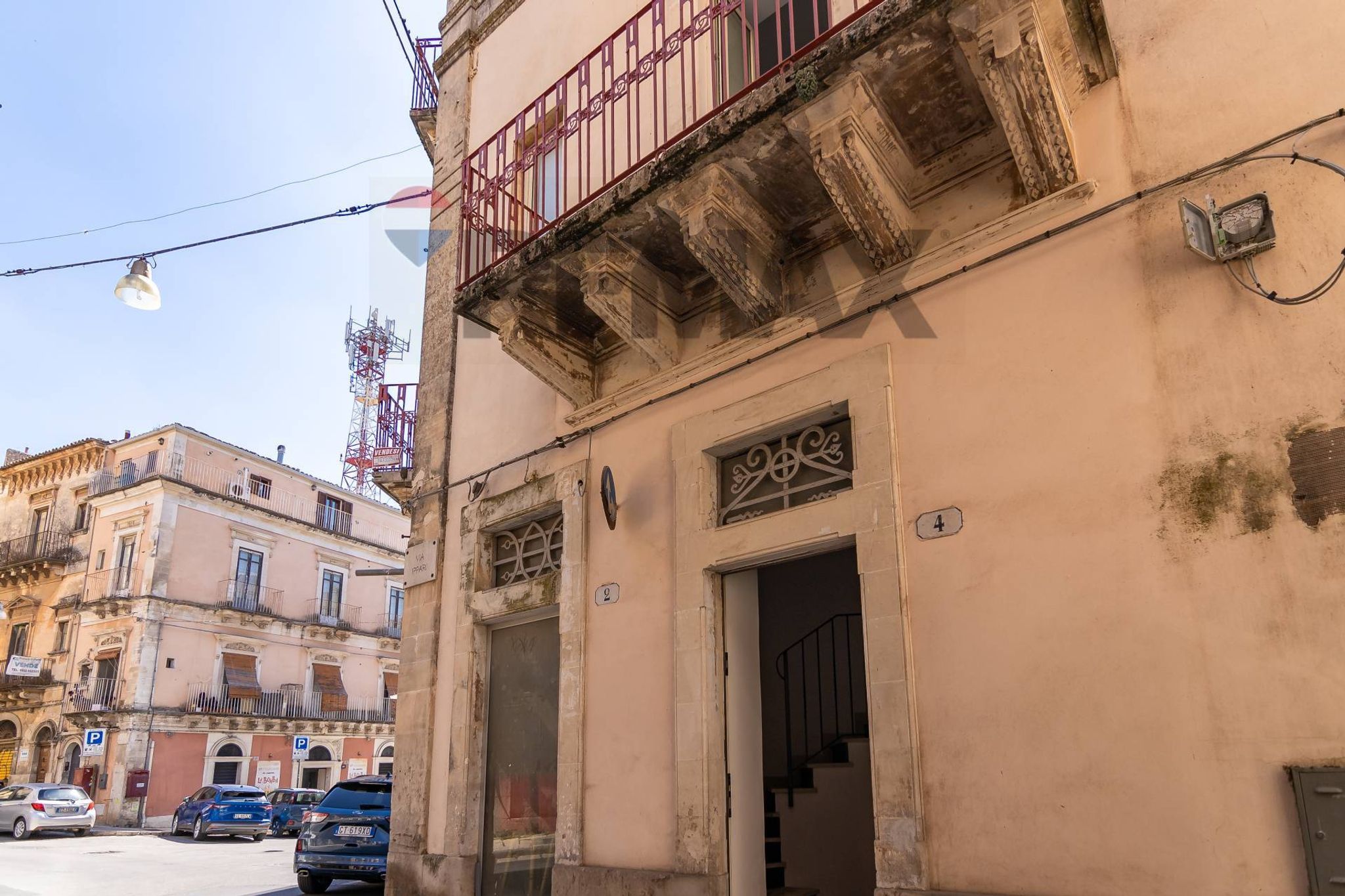 Edificio all'aperto