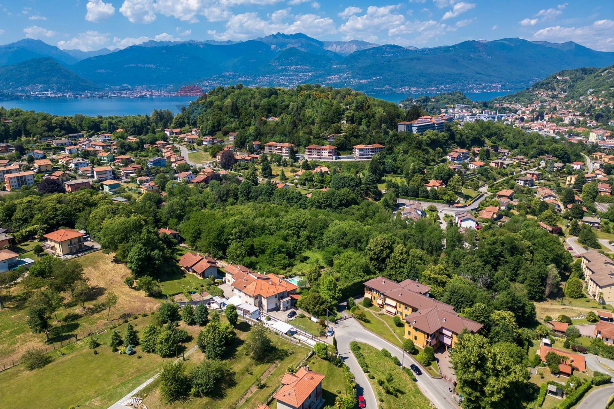 Vista delle montagne