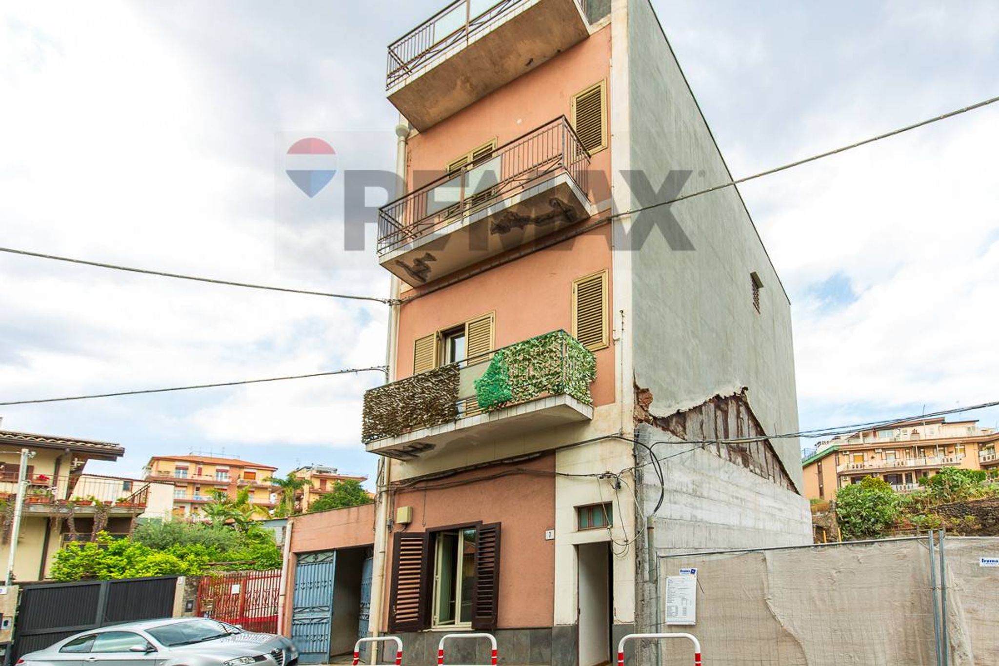 Edificio all'aperto