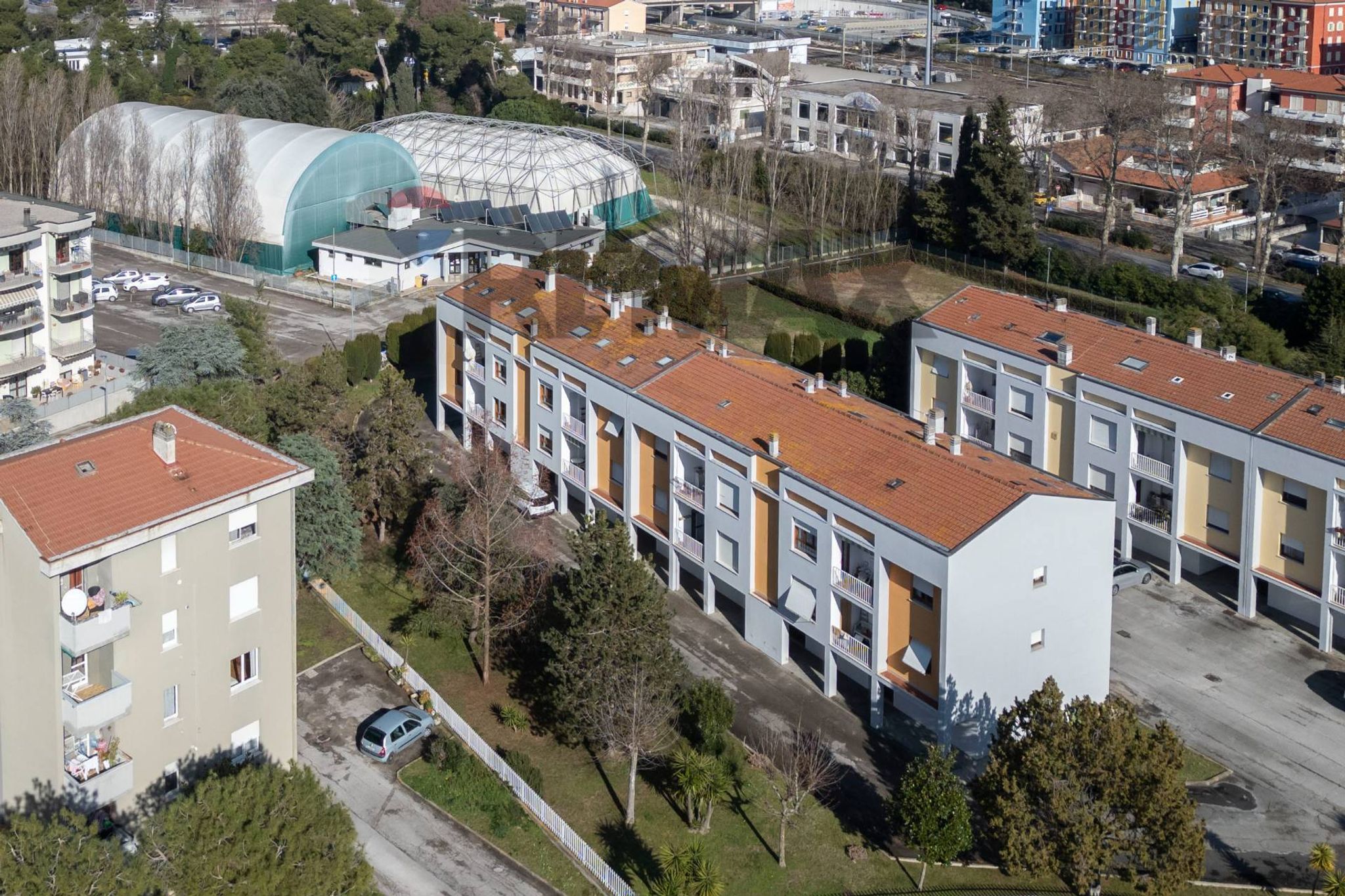 Edificio all'aperto