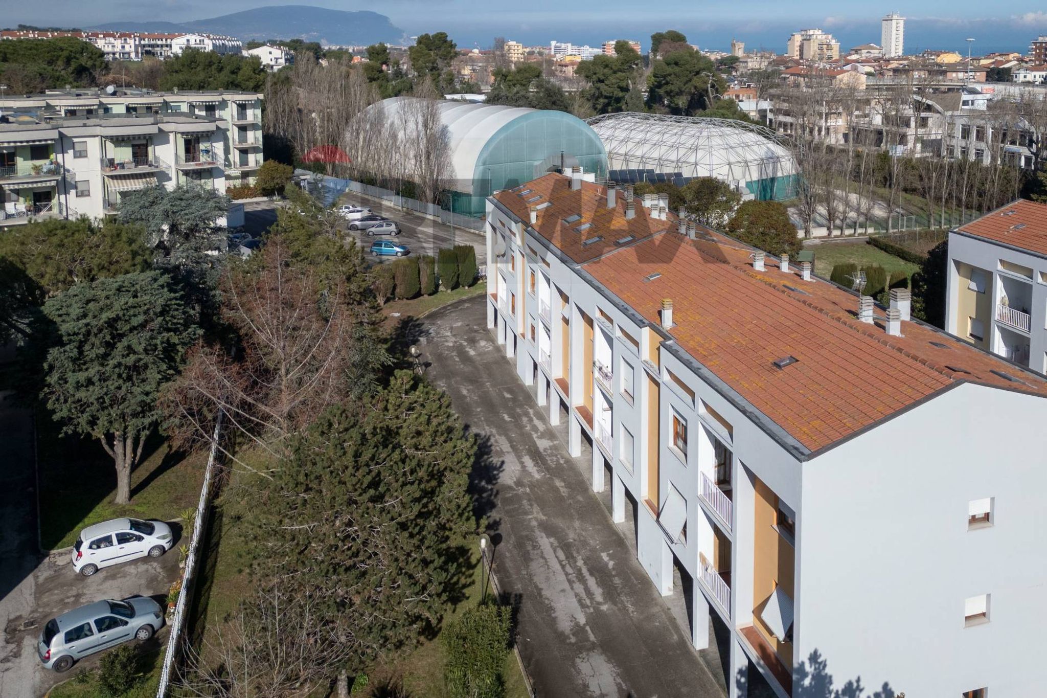 Edificio all'aperto