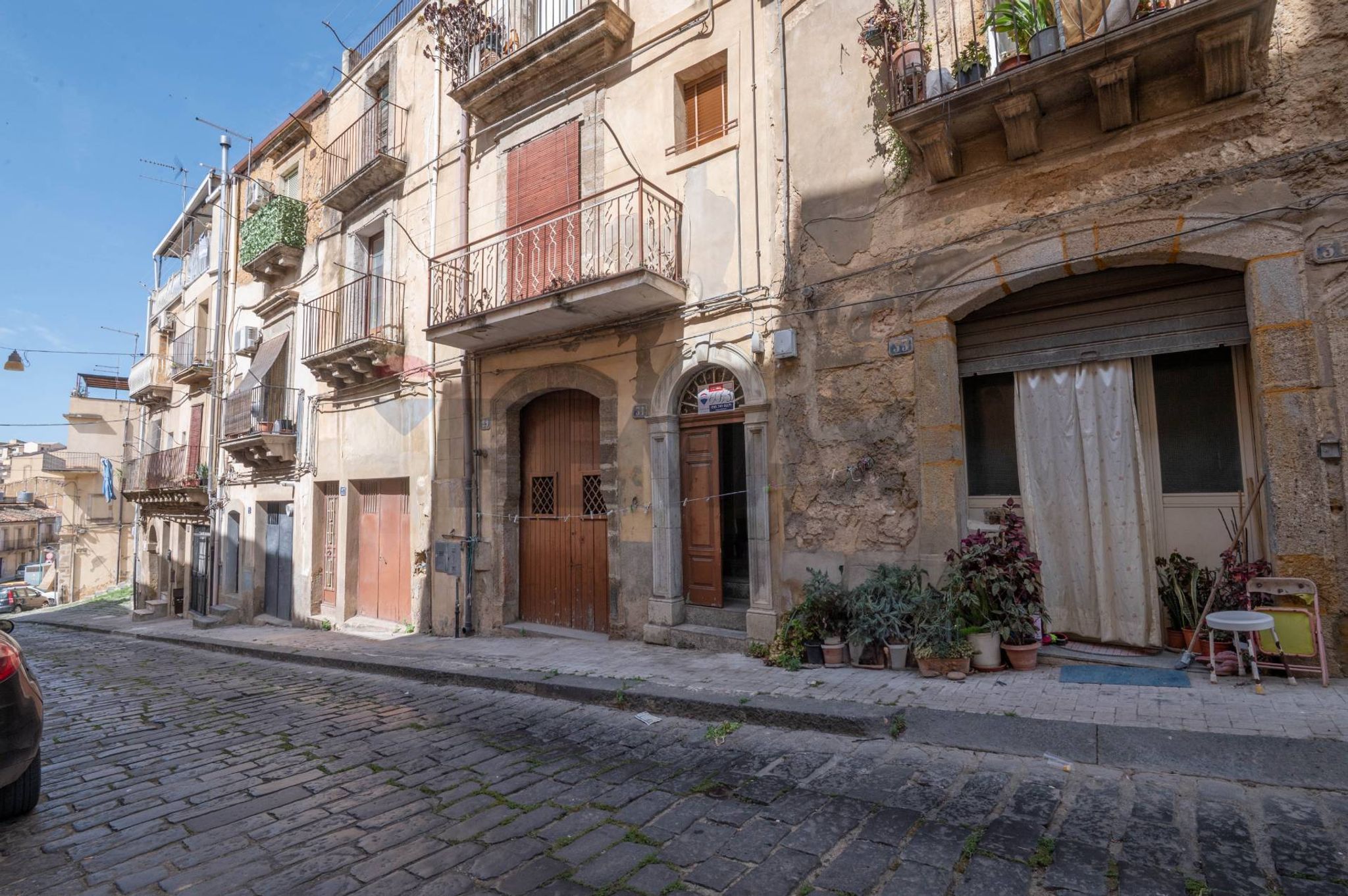 Edificio all'aperto